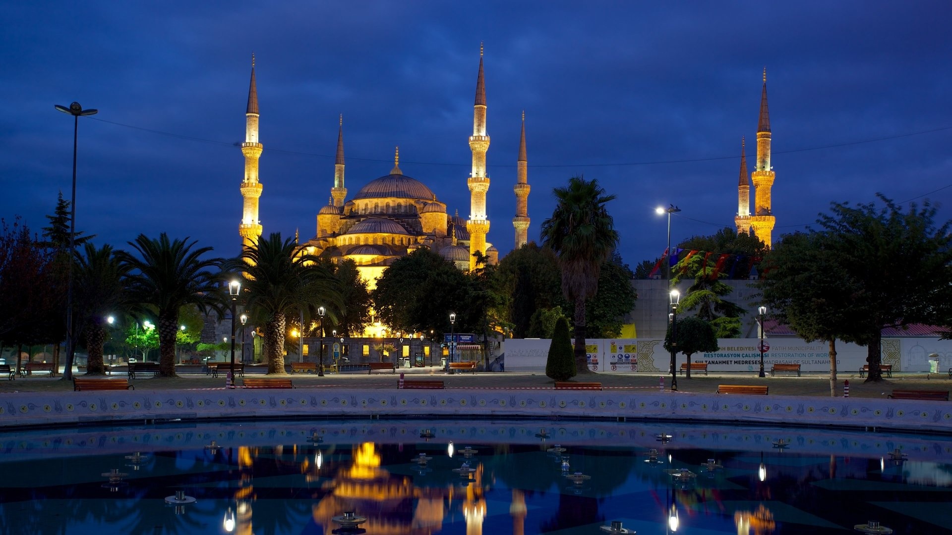 Sultan Ahmed Mosque Wallpapers, Background Images, Mosque, Travel, 1920x1080 Full HD Desktop