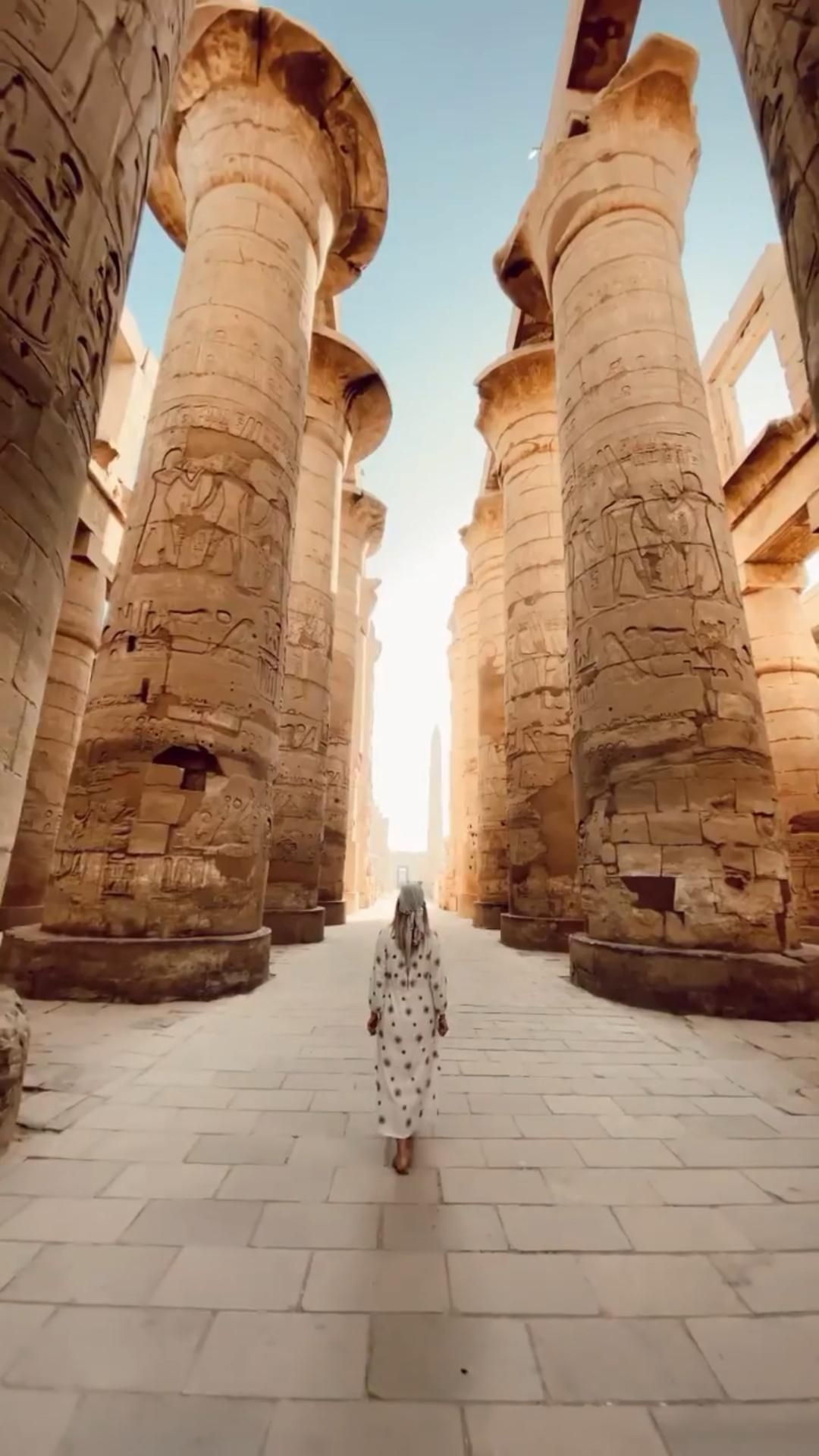 Karnak Temple, Luxor videos, Ancient Egypt, Luxor, 1080x1920 Full HD Phone