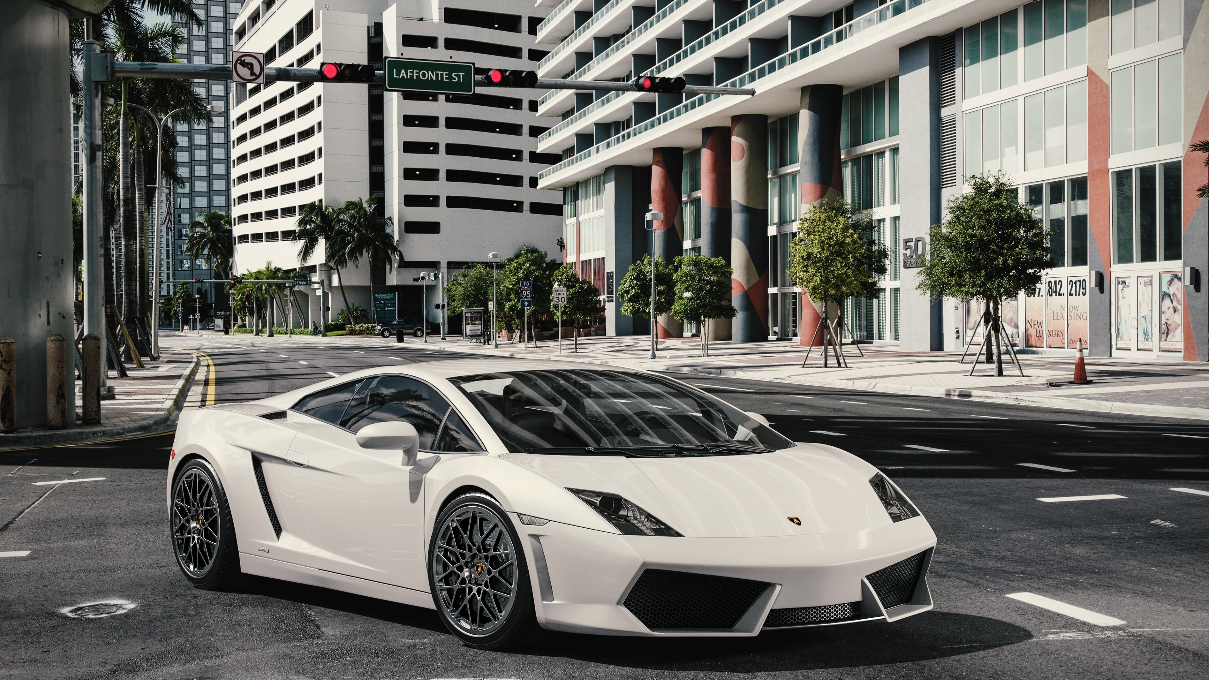 LP 550-4 wallpapers, Lamborghini Gallardo, HD desktop backgrounds, Automotive excellence, 3840x2160 4K Desktop