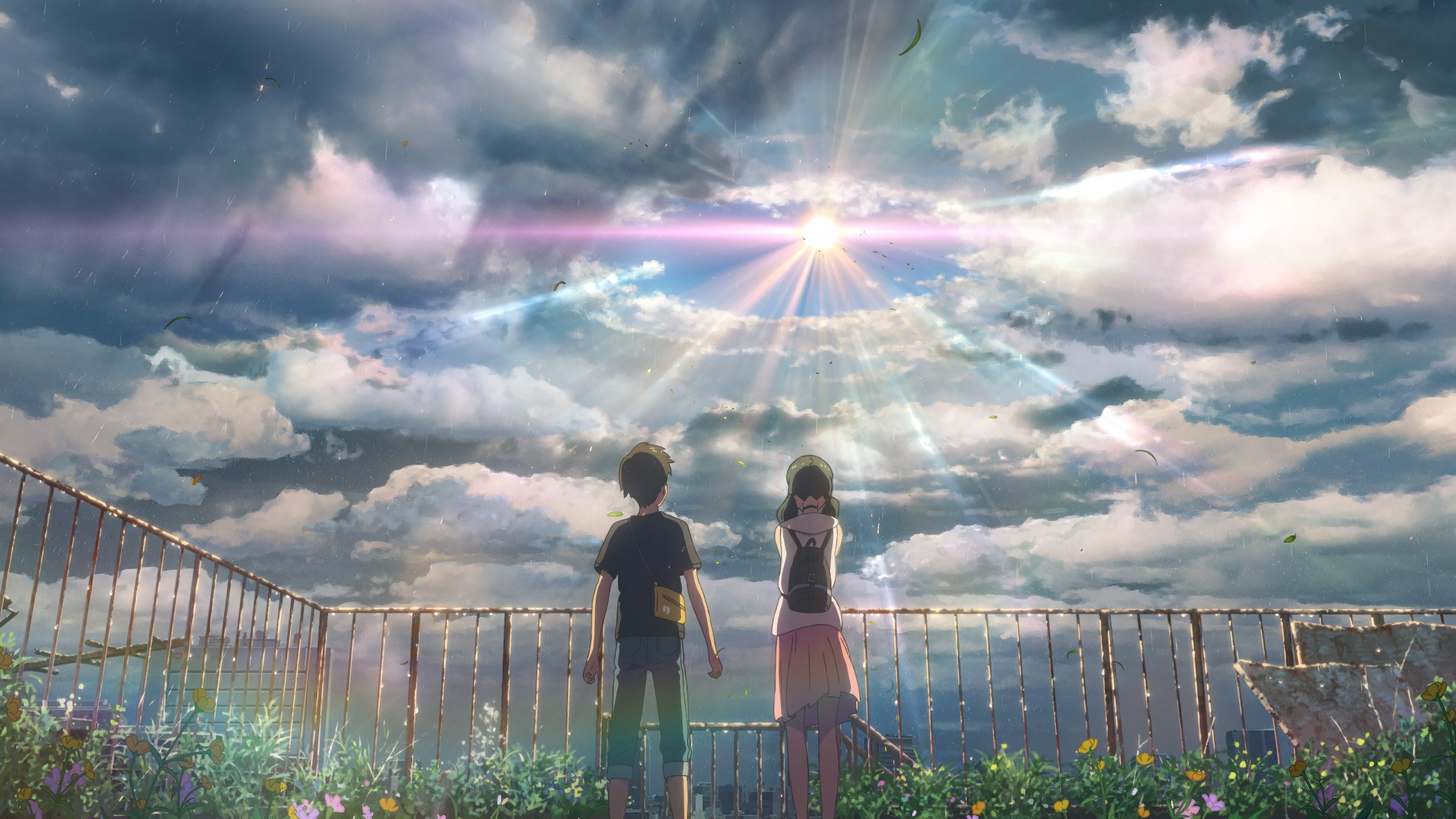 Makoto Shinkai Anime, Weathering with You, 2019 Windows, Worlds, 3840x2160 4K Desktop