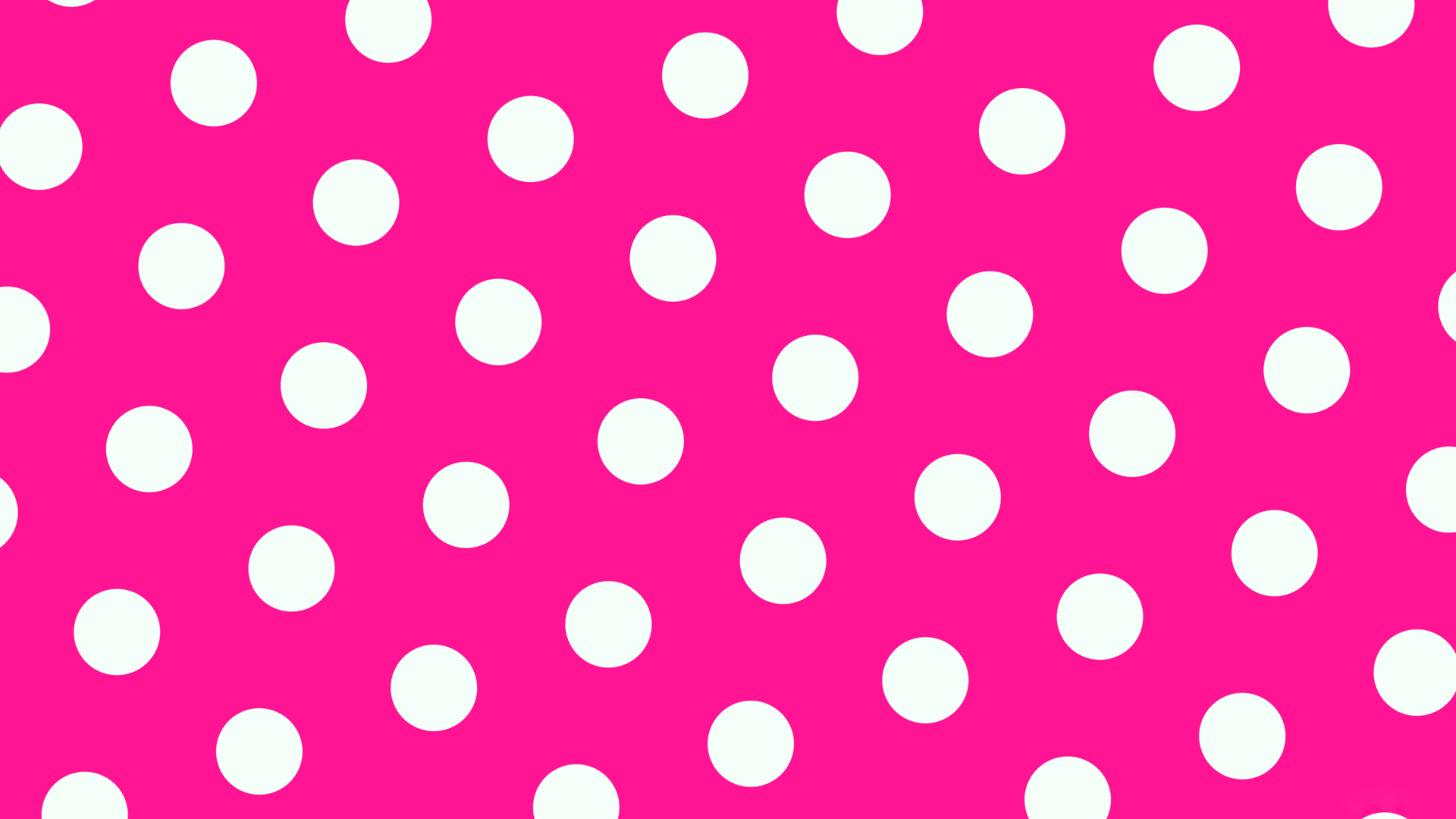 Polka Dot, Pink and white theme, Feminine and sweet, Elegant design, 1920x1080 Full HD Desktop