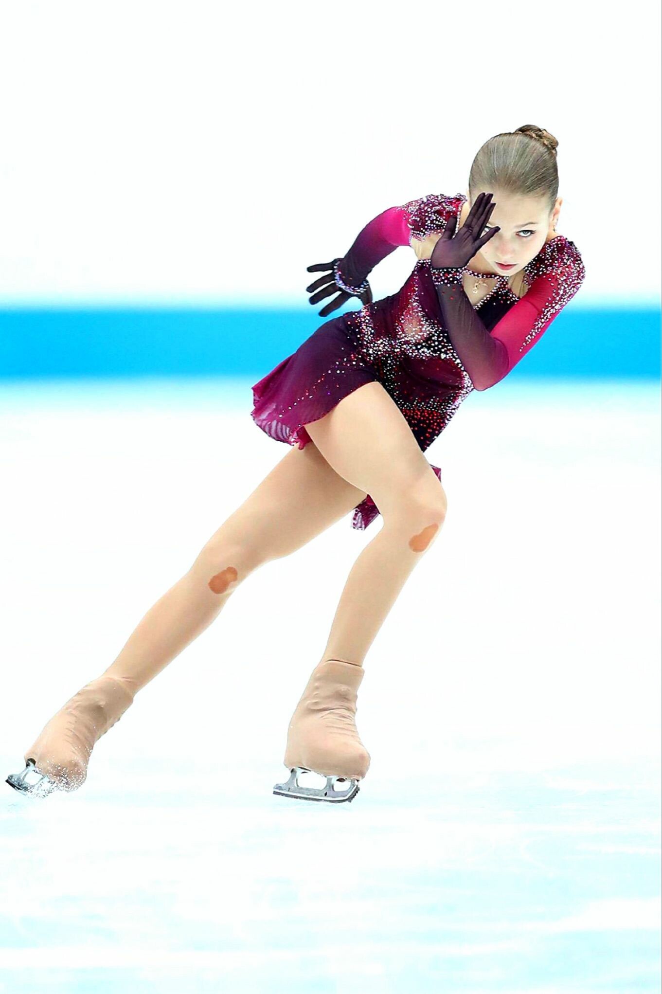 Alexandra Trusova: Talented skater, Russian figure skater, Rising star, 1370x2050 HD Phone