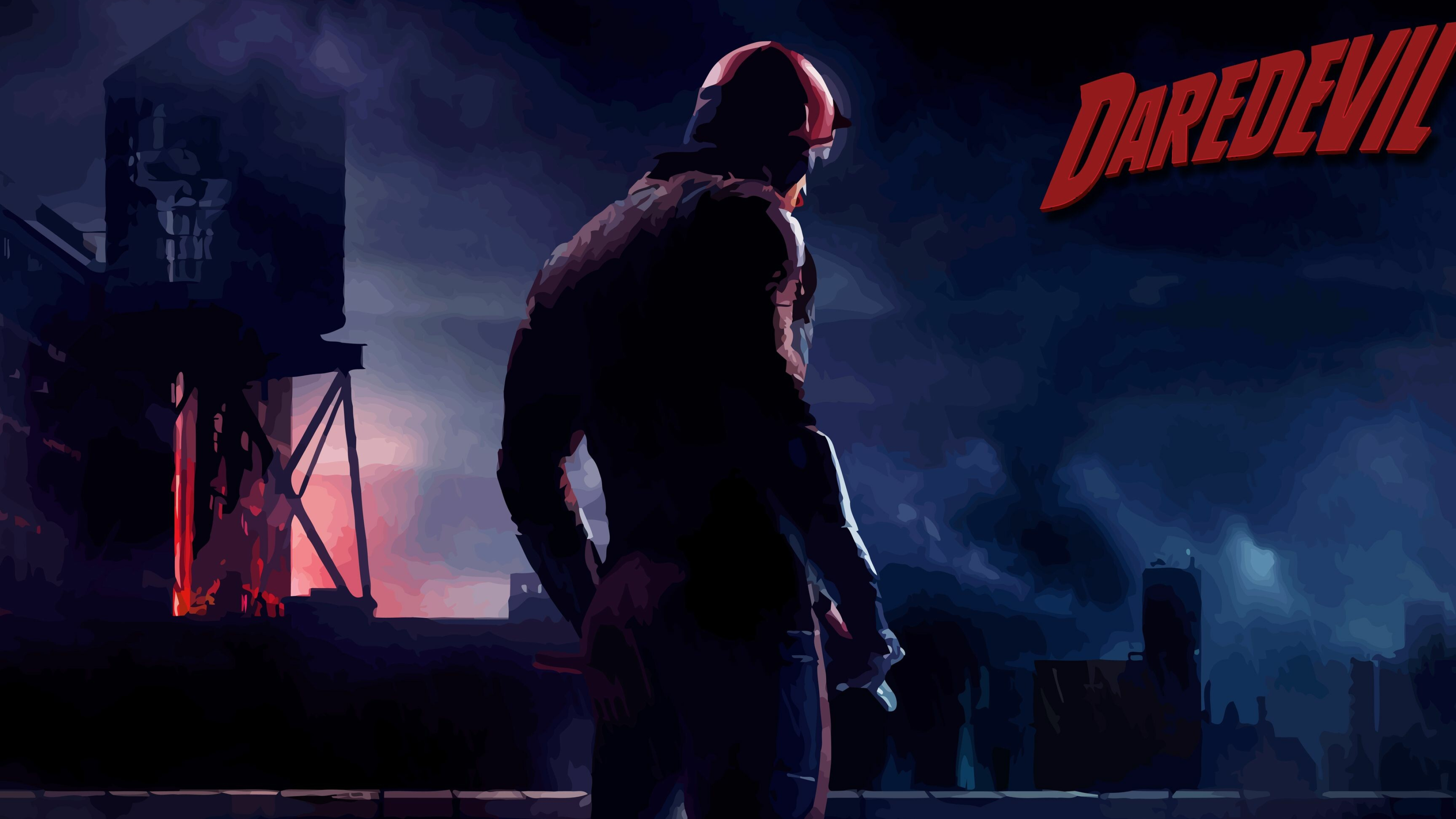 Daredevil (TV Series): Marvel, An American television show created by Drew Goddard. 3840x2160 4K Wallpaper.