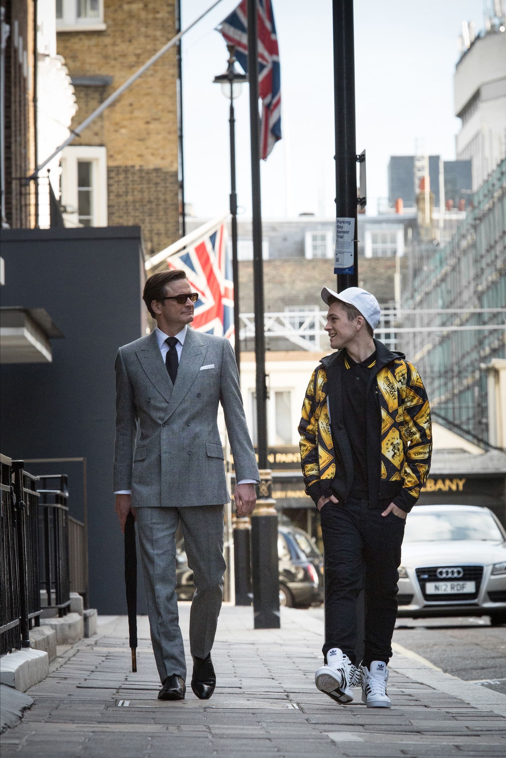 New Kingsman images, Colin Firth as Kingsman, Iconic suits, Action-packed scenes, 1770x2650 HD Handy