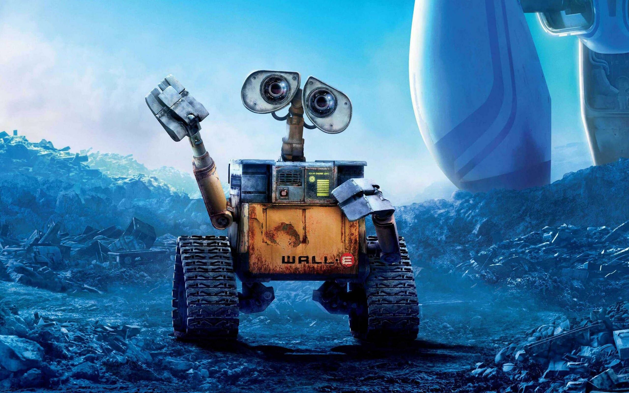 WALL·E: The Academy Award for Best Animated Feature with five additional Oscar nominations. 2560x1600 HD Background.