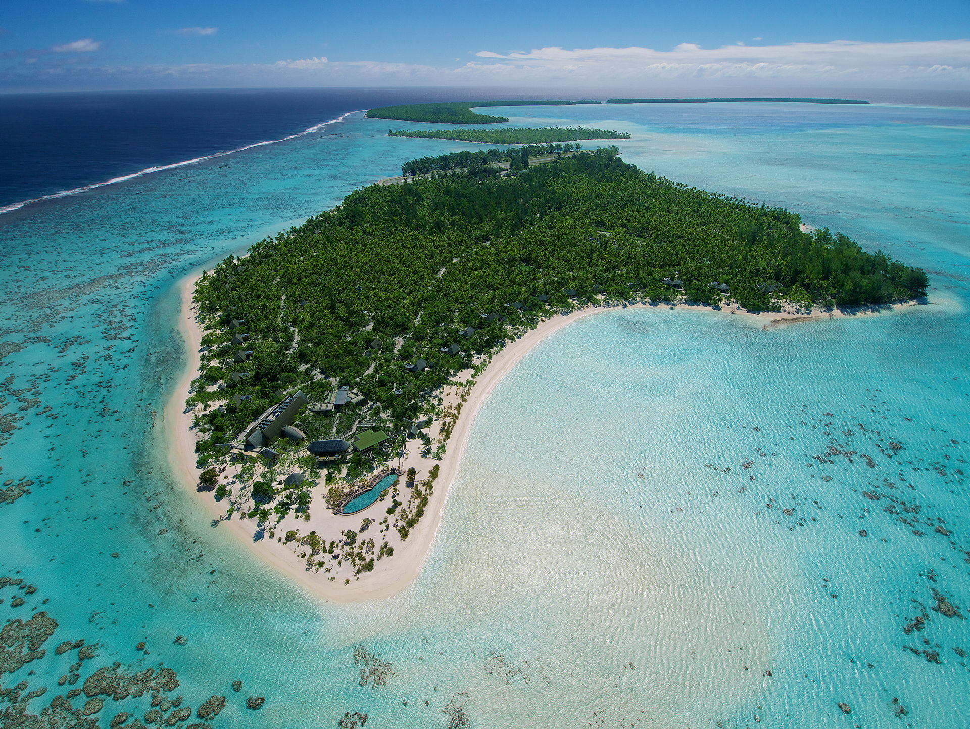 French Polynesia, Luxury resort, The Brando, Tropical paradise, 1920x1450 HD Desktop