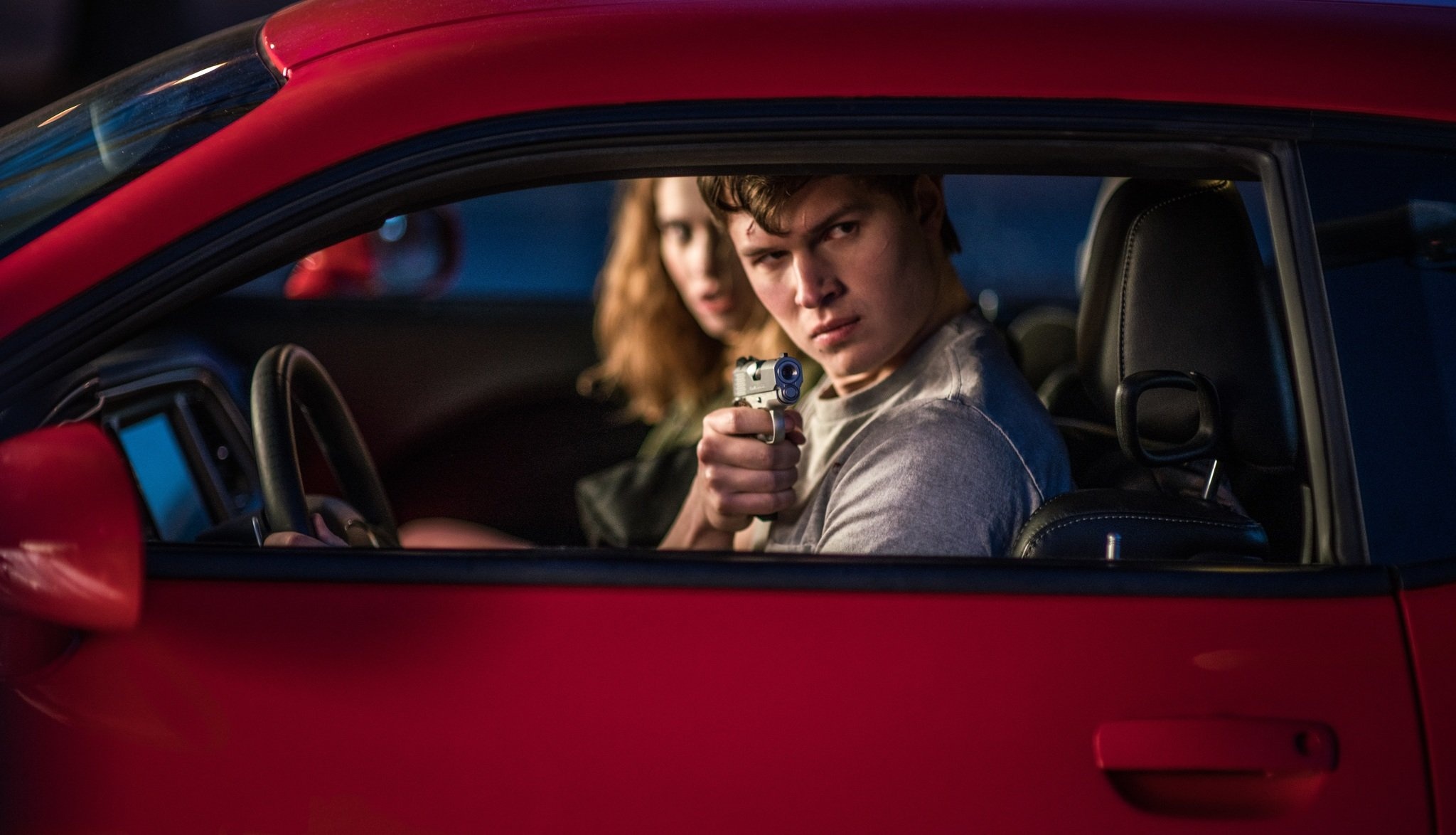 Baby Driver, Film critique, High-speed thrills, Musical masterpiece, 2050x1180 HD Desktop