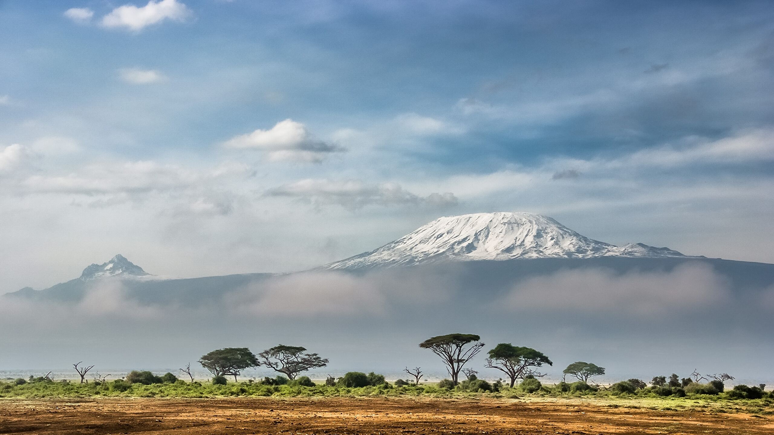 Kilimanjaro, Travels, Popular wallpapers, Background landscapes, 2560x1440 HD Desktop