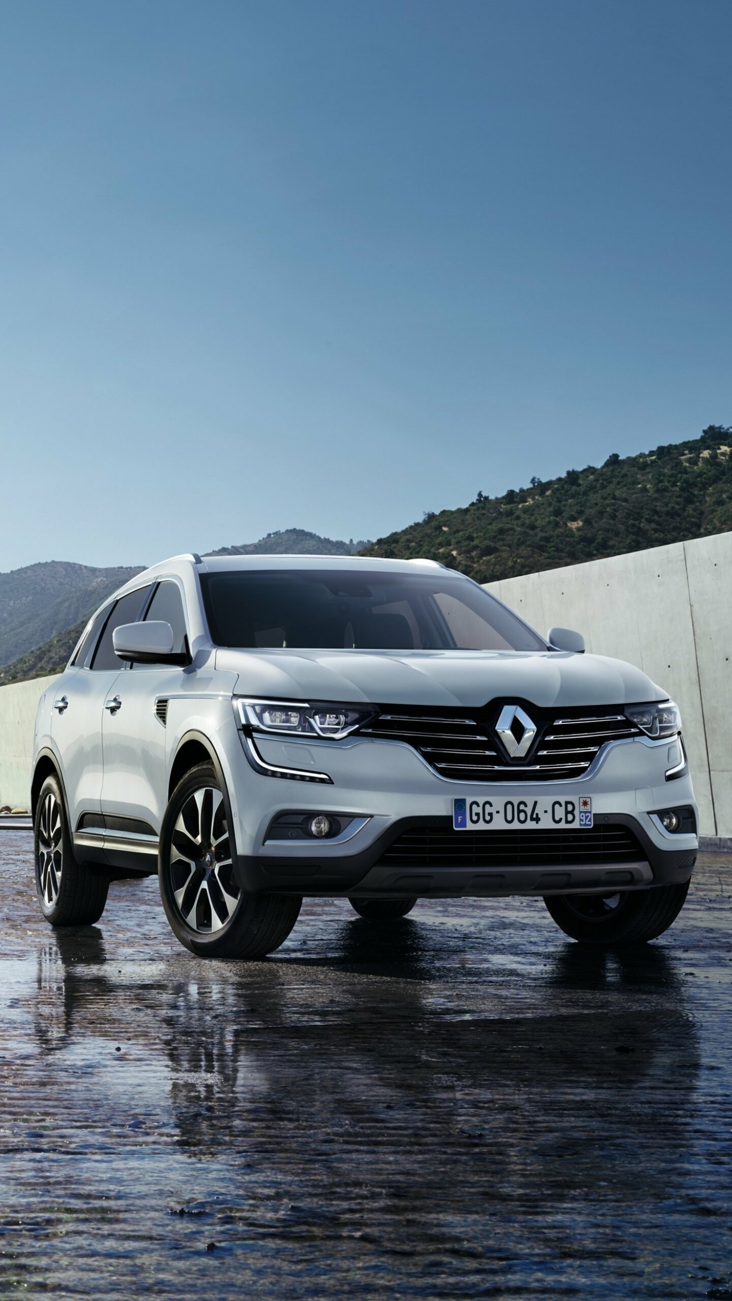 Renault: Koleos, Vehicles, Compact crossover SUV. 1440x2560 HD Background.