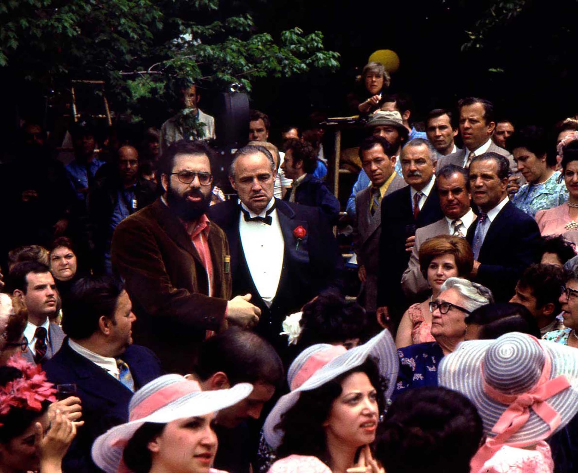 Francis Ford Coppola, The Godfather, Filming Mythical Scene, Infobae, 1920x1580 HD Desktop