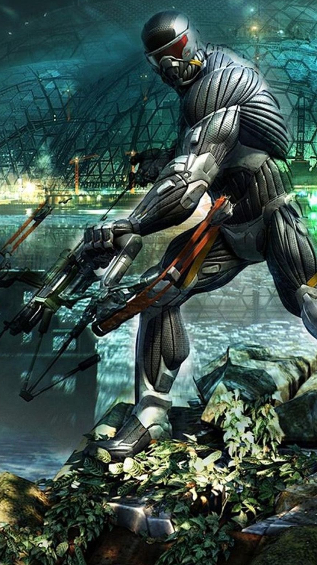 Crysis series, Android gamer wallpapers, Top free backgrounds, Gaming visuals, 1080x1920 Full HD Phone