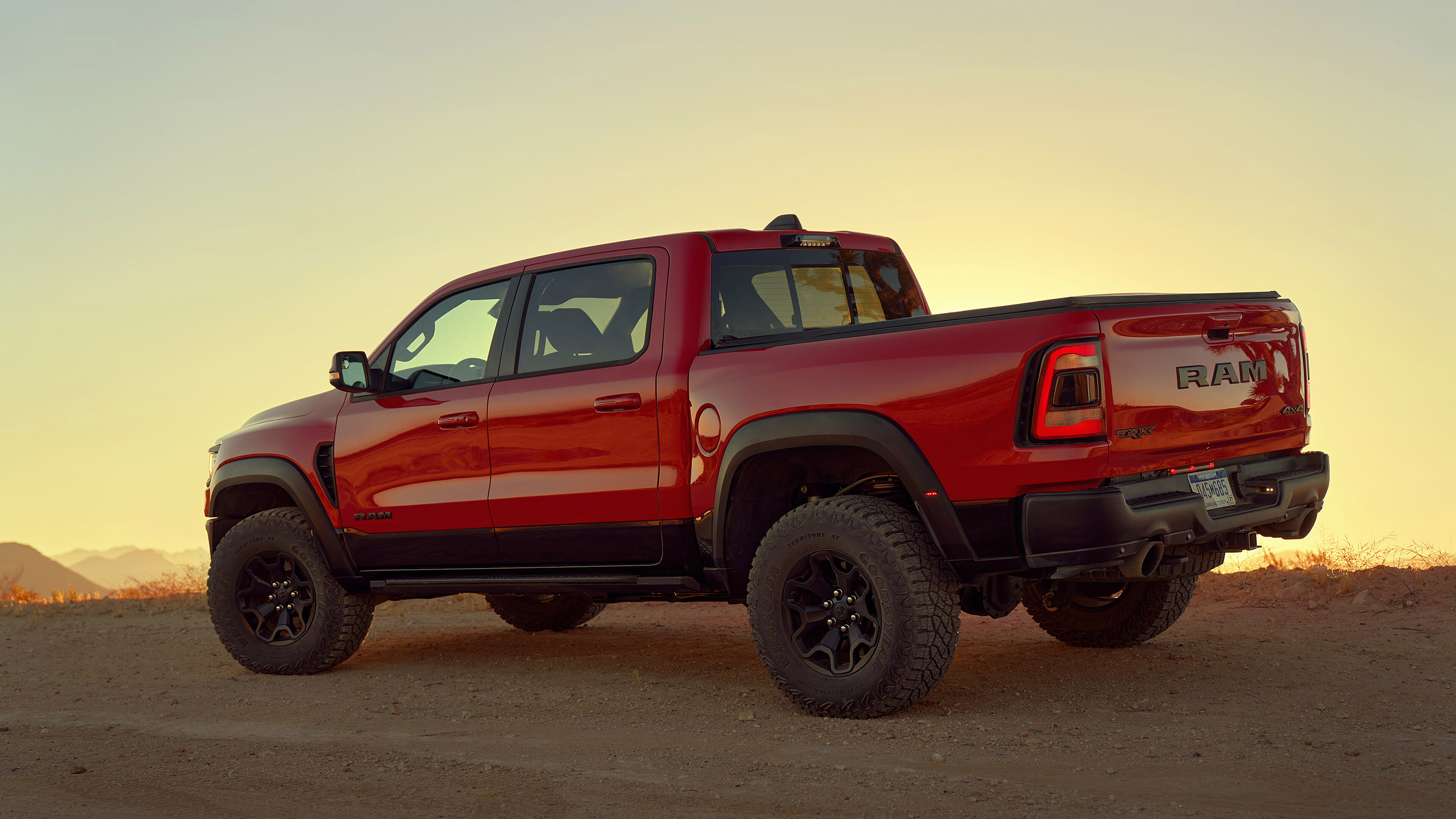Ram Pickup: 2021 model 1500 TRX, The second-generation won the Truck of the Year award in 1994. 3840x2160 4K Wallpaper.