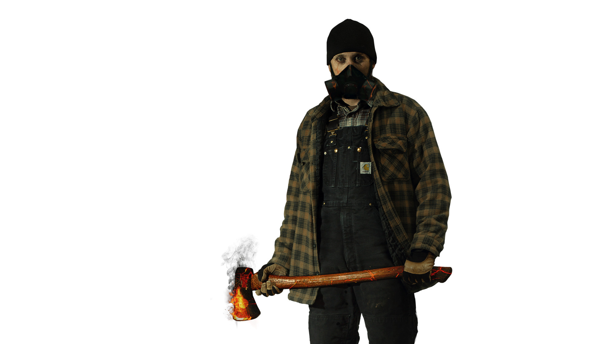 Lumberjack: A man whose job is to cut down trees for wood, Worker of the logging industry, Video game. 1920x1130 HD Background.