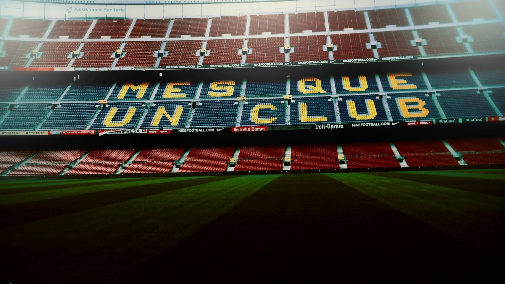 Camp Nou Stadium, Barcelona, Football stadium wallpapers, Sports venues, 1920x1080 Full HD Desktop