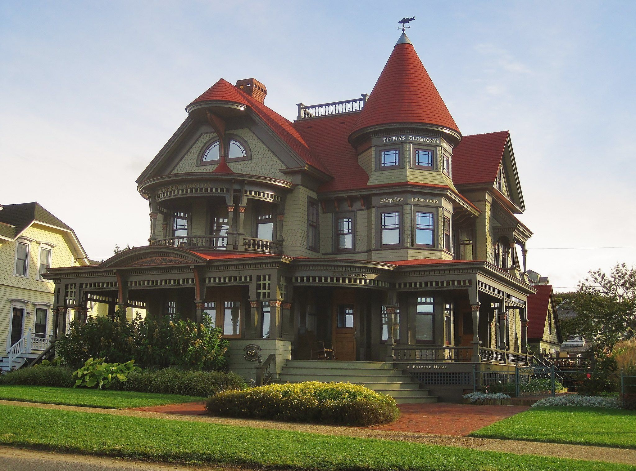Marthas Vineyard, Oak Bluffs, Victorian-style homes, Architecture, 2050x1520 HD Desktop