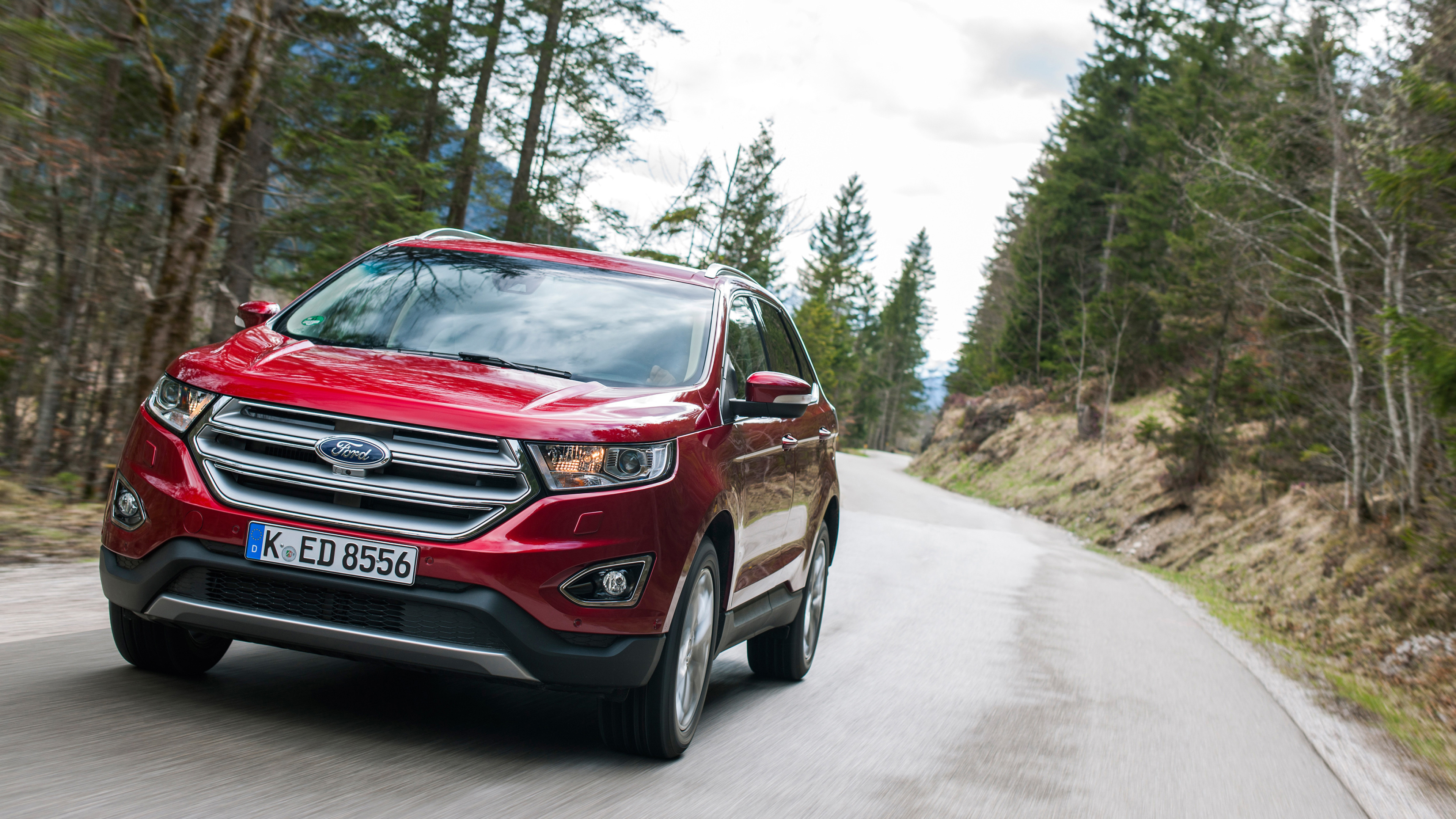 Ford Edge, Dynamic and sporty, Versatile cargo space, Advanced safety systems, 3840x2160 4K Desktop