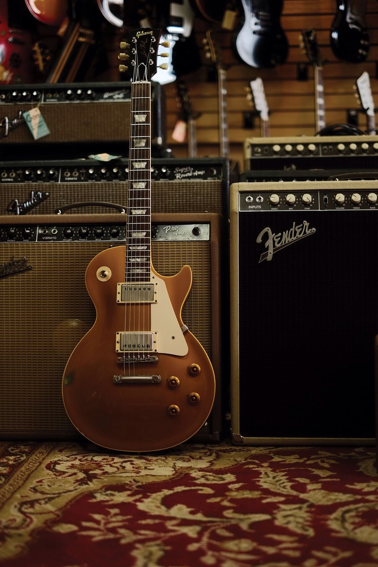 Gibson Guitar: The Joe Perry Boneyard Les Paul, An extremely rare musical instrument. 1280x1920 HD Wallpaper.