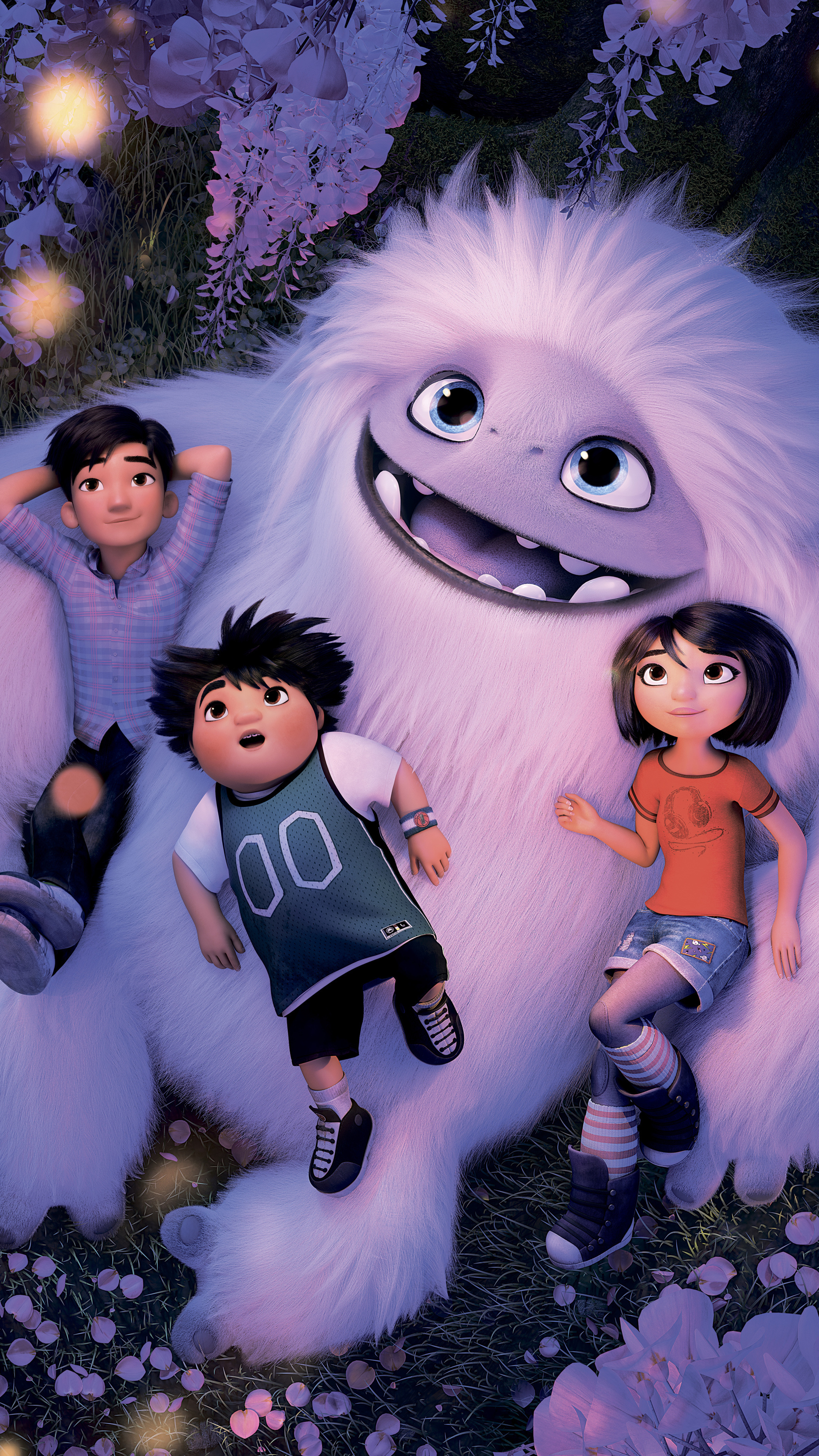 Abominable, 2019 animated movie, 8K Sony Xperia, HD wallpapers, 2160x3840 4K Handy