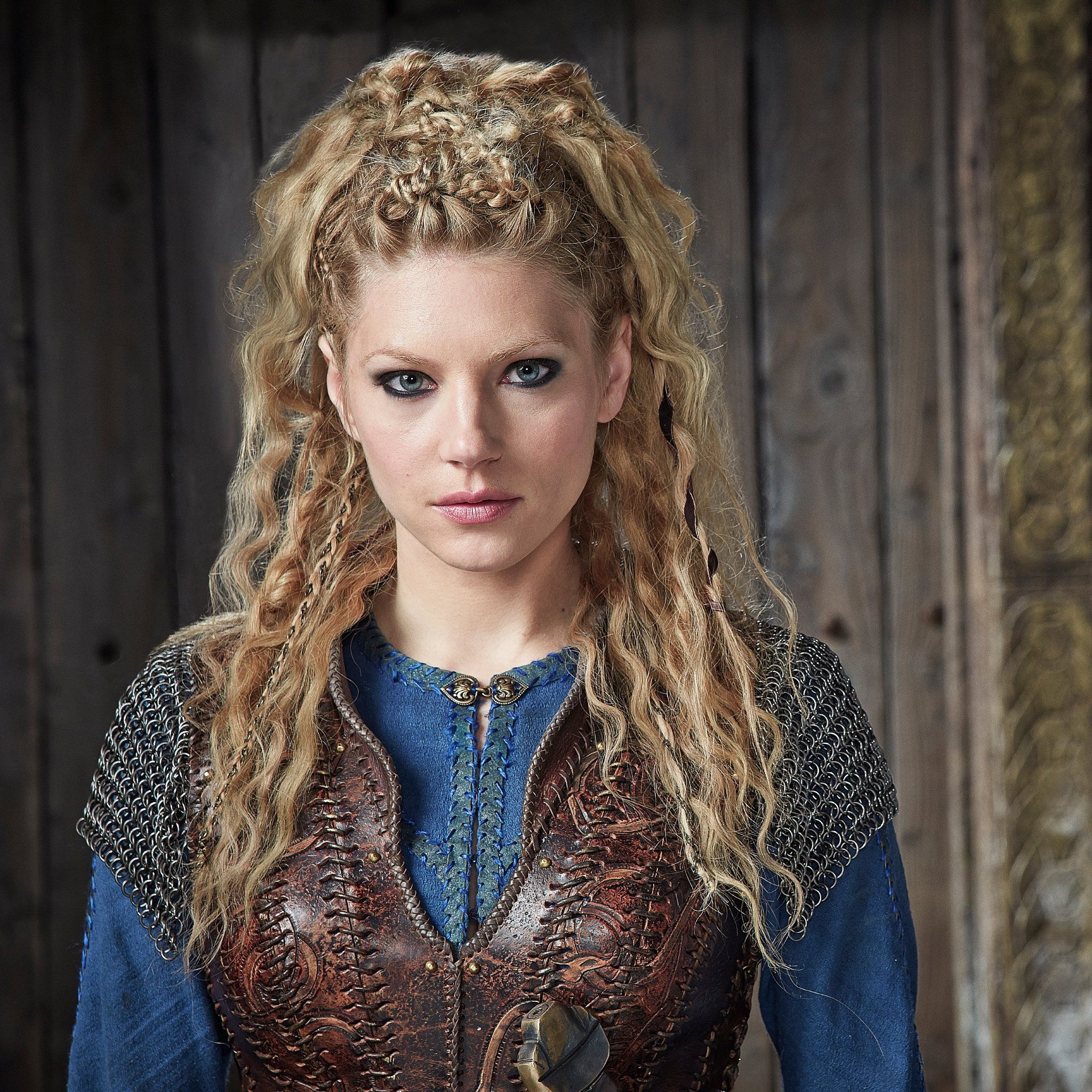 Vikings TV series, Season 4 return, Katheryn Winnick, Fierce warrior, 2050x2050 HD Handy