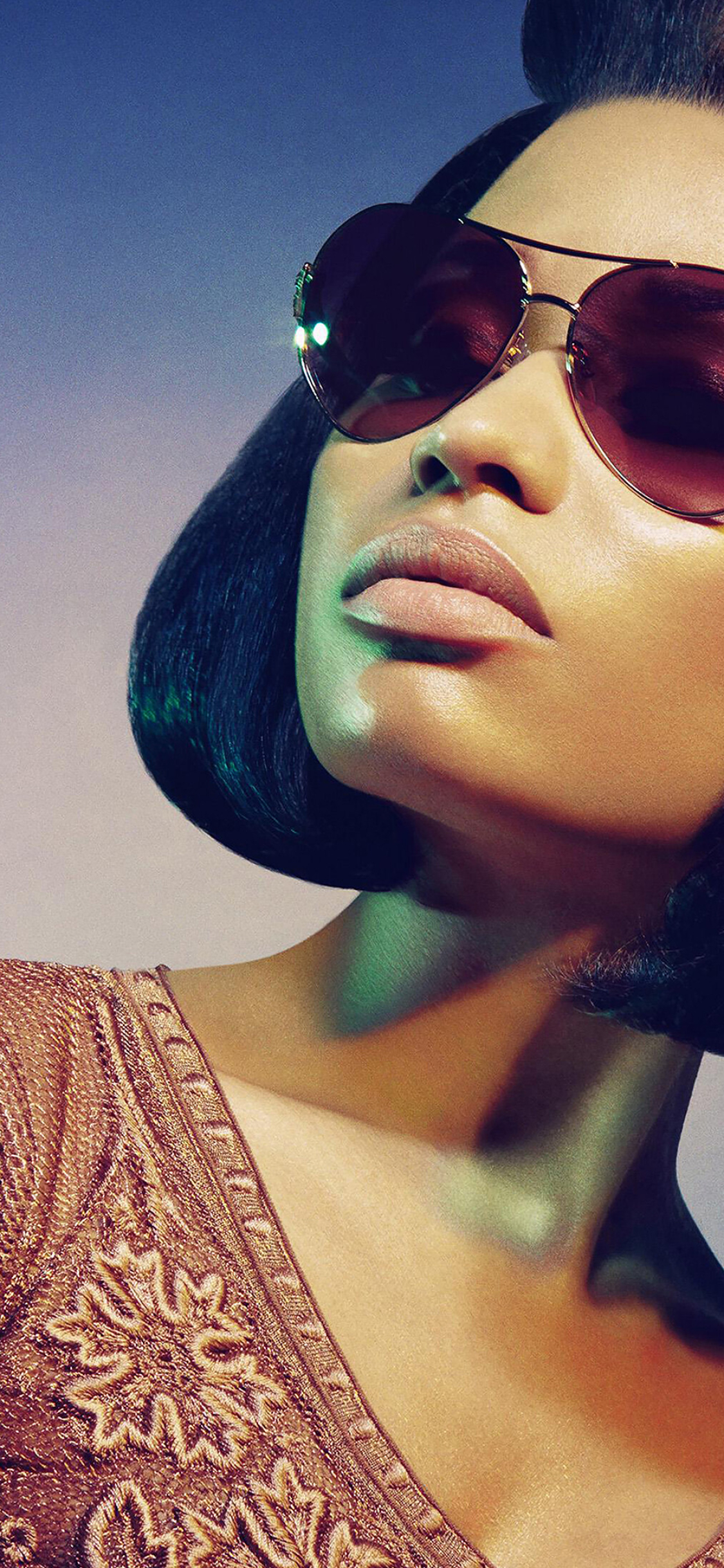 Nicki Minaj: A Trinidadian rapper, “Super Freaky Girl”. 1130x2440 HD Background.
