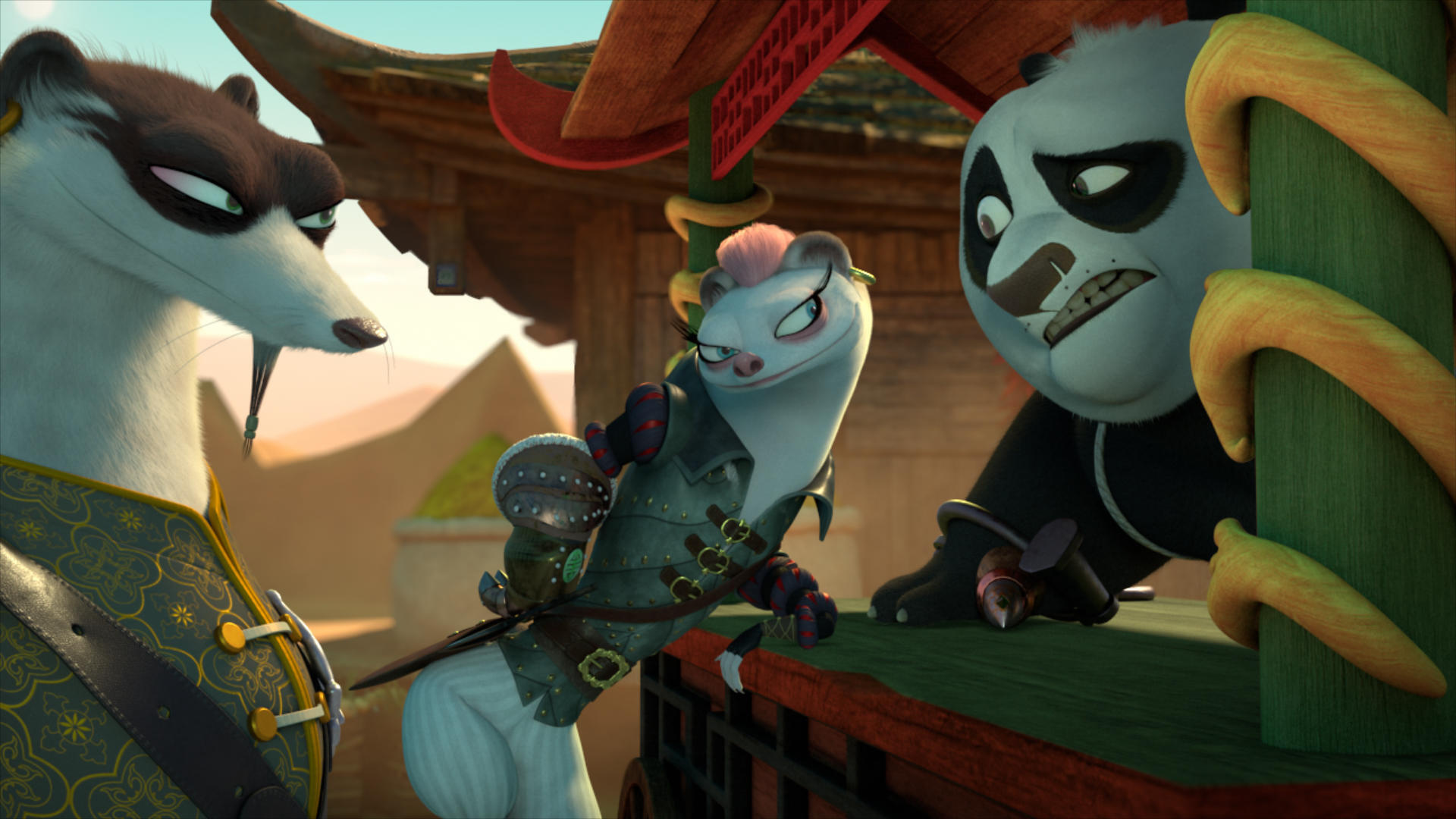 New Kung Fu Panda series, Netflix, Jack Black, GameSpot, 1920x1080 Full HD Desktop