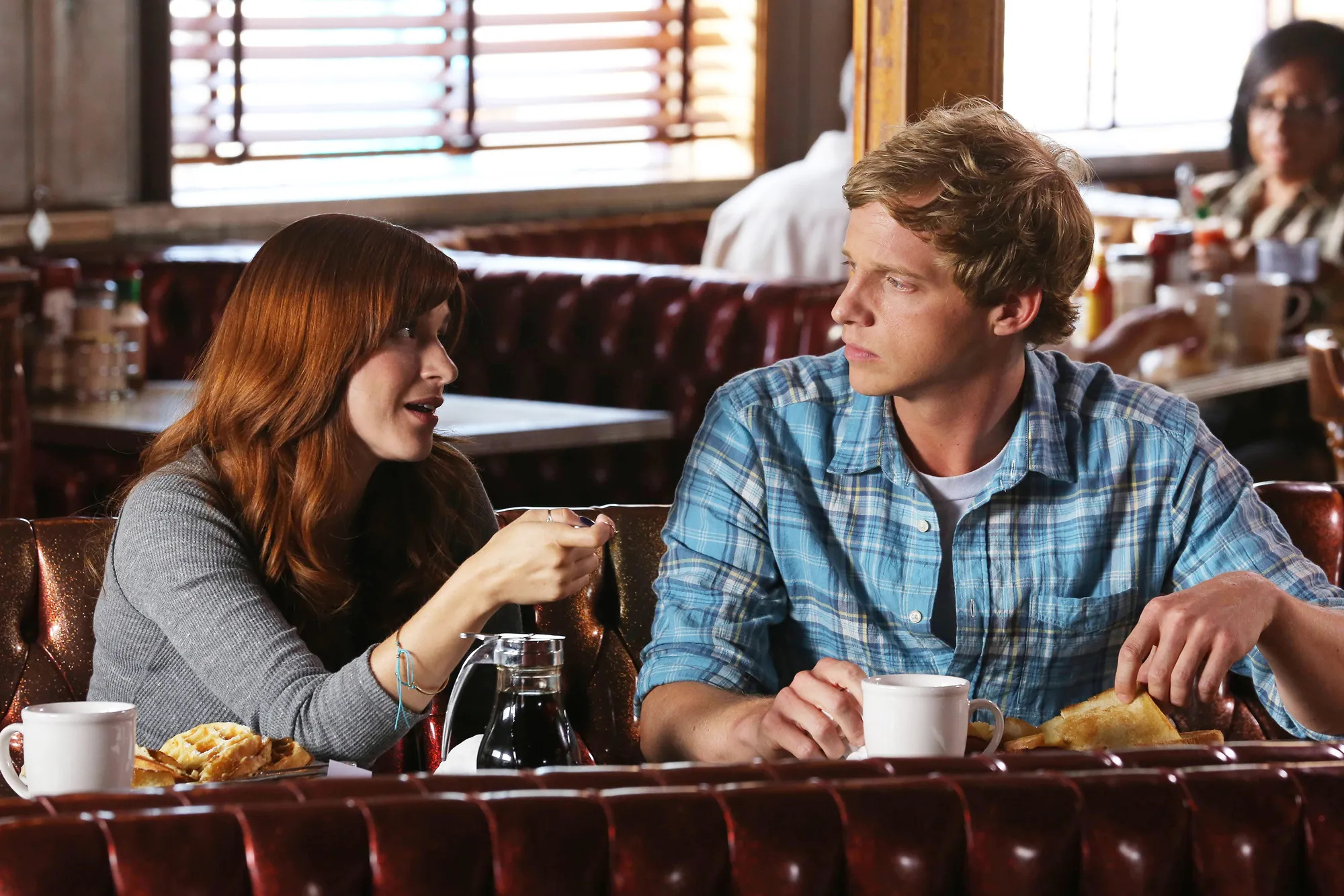 Aya Cash: Gretchen Cutler and Chris Geere as Jimmy Shive-Overly, You're the Worst. 2000x1340 HD Background.
