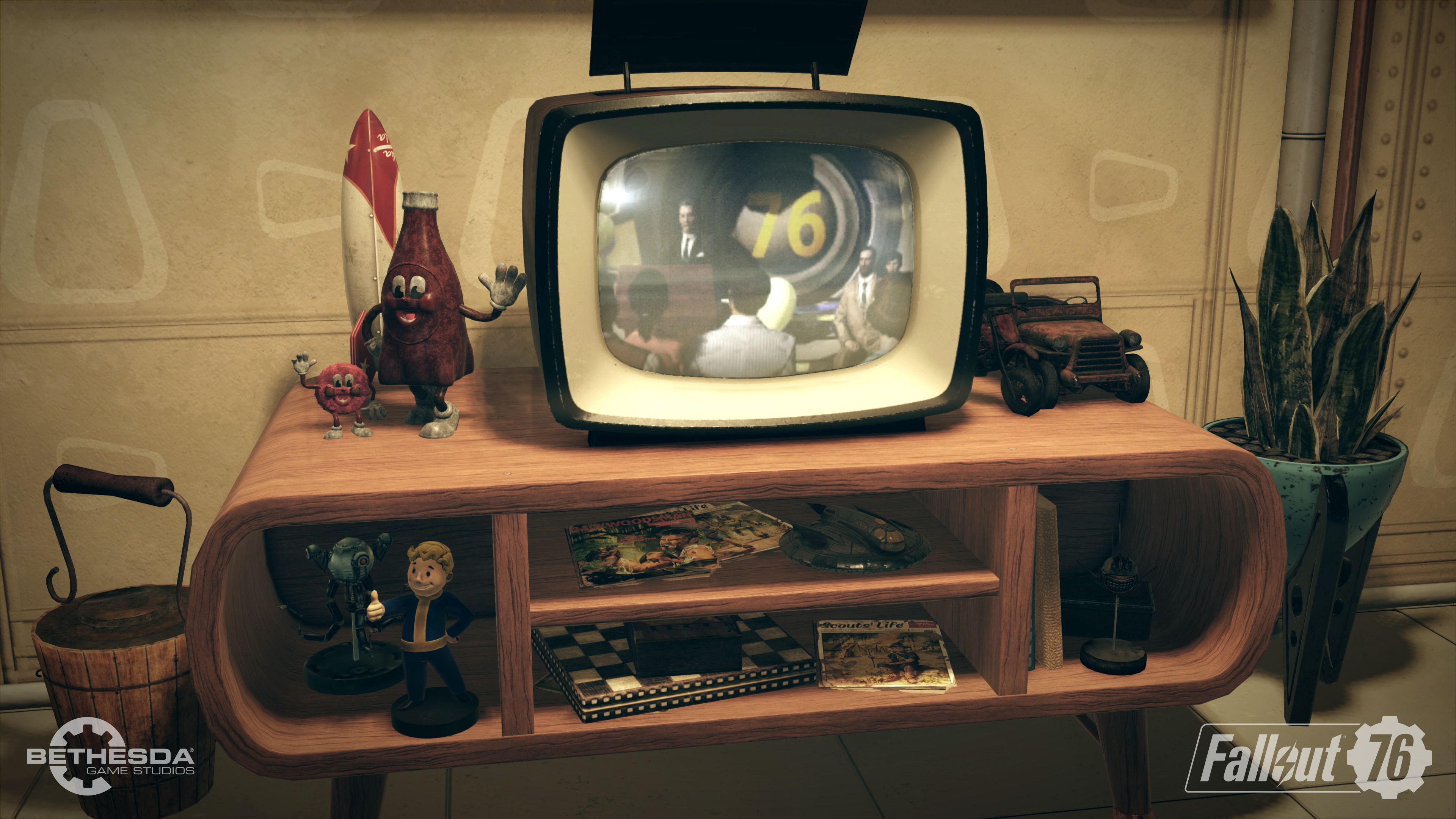 Bethesda, Gaming, Fallout 76, Test, 3840x2160 4K Desktop