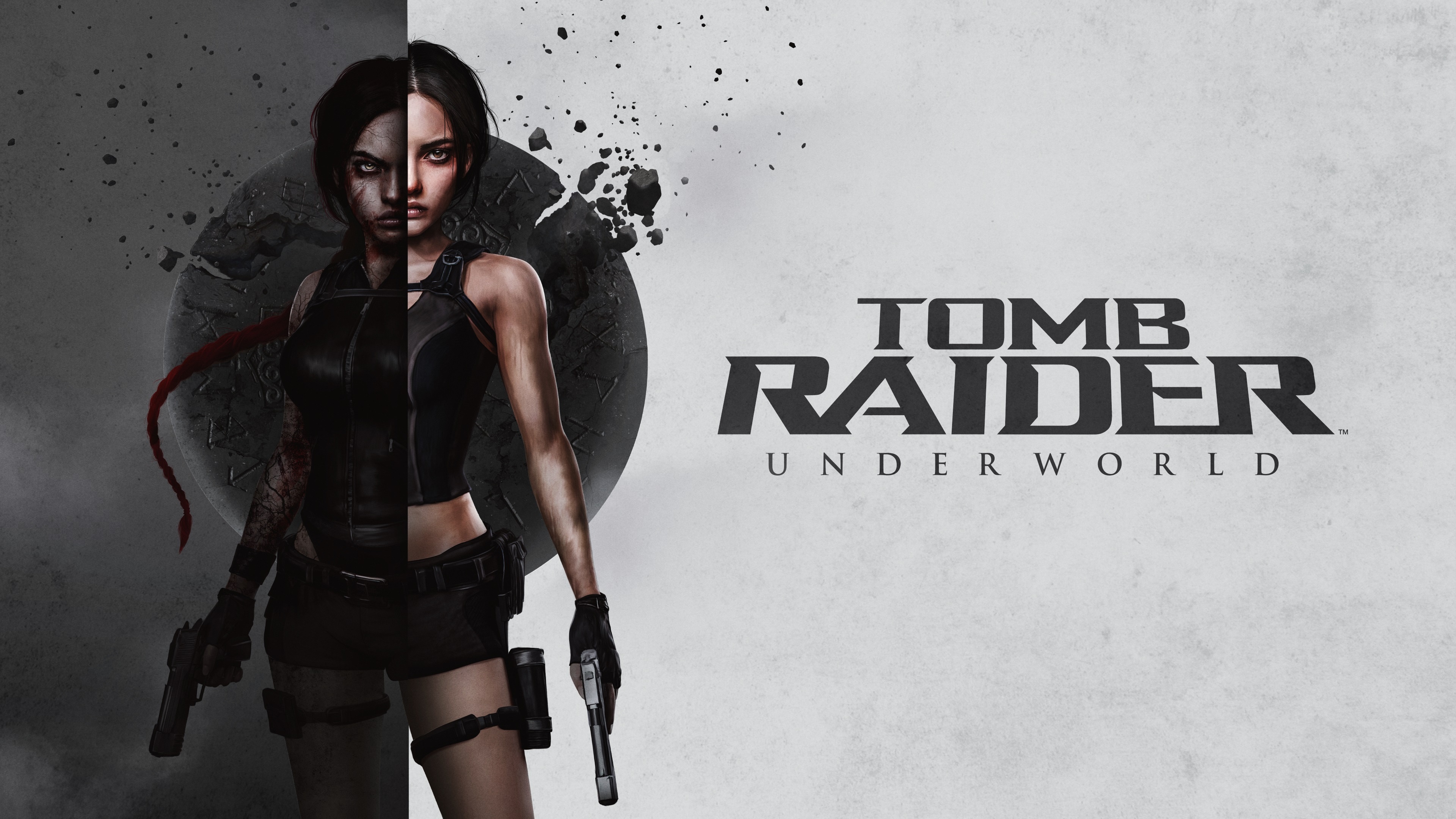 Tomb Raider: Underworld, Unique artwork, Signature designs, Artistic tribute, 3840x2160 4K Desktop