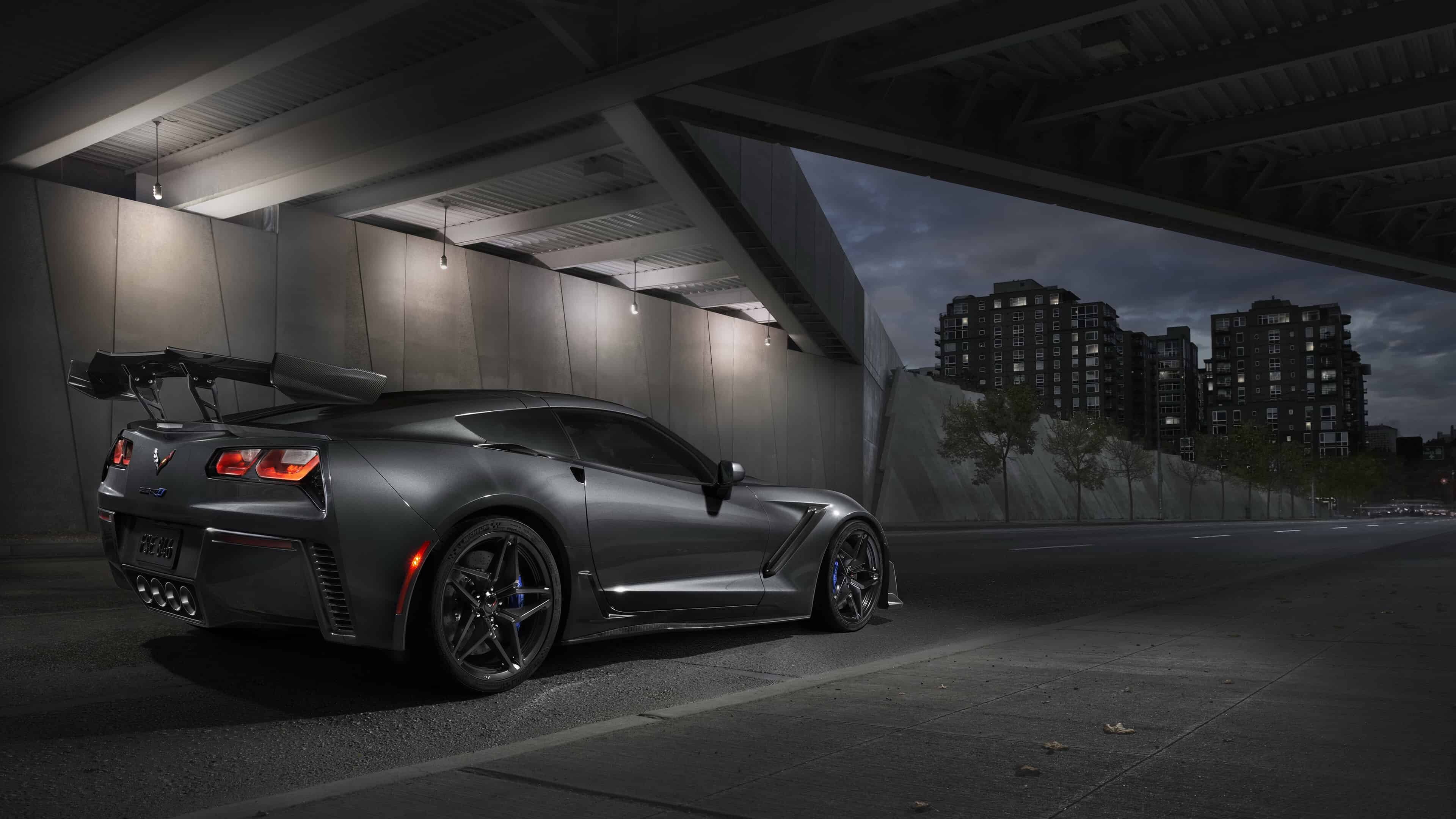 Chevrolet: Corvette ZR1, Supercar,  A Two-door, Two-passenger Luxury Sports Car. 3840x2160 4K Background.