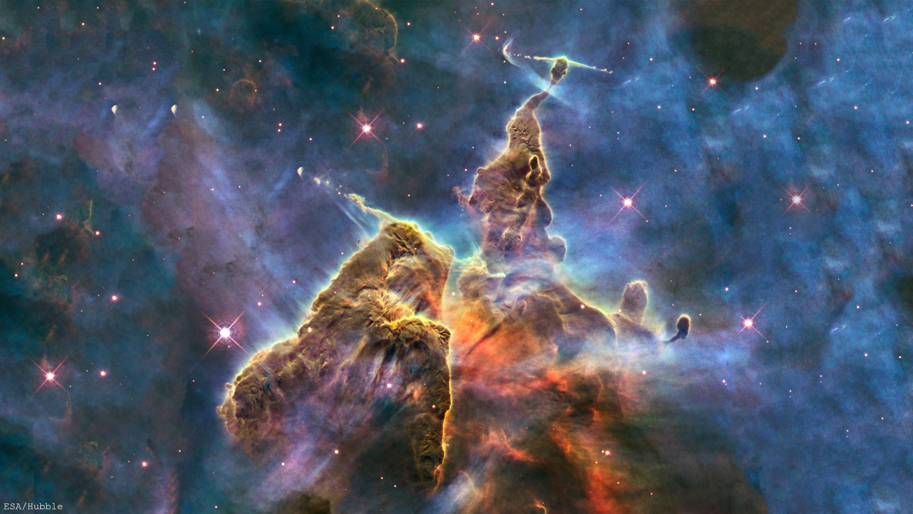 Hubble Space, Nebula wallpaper, 4K images, Hubble telescope, 3840x2160 4K Desktop