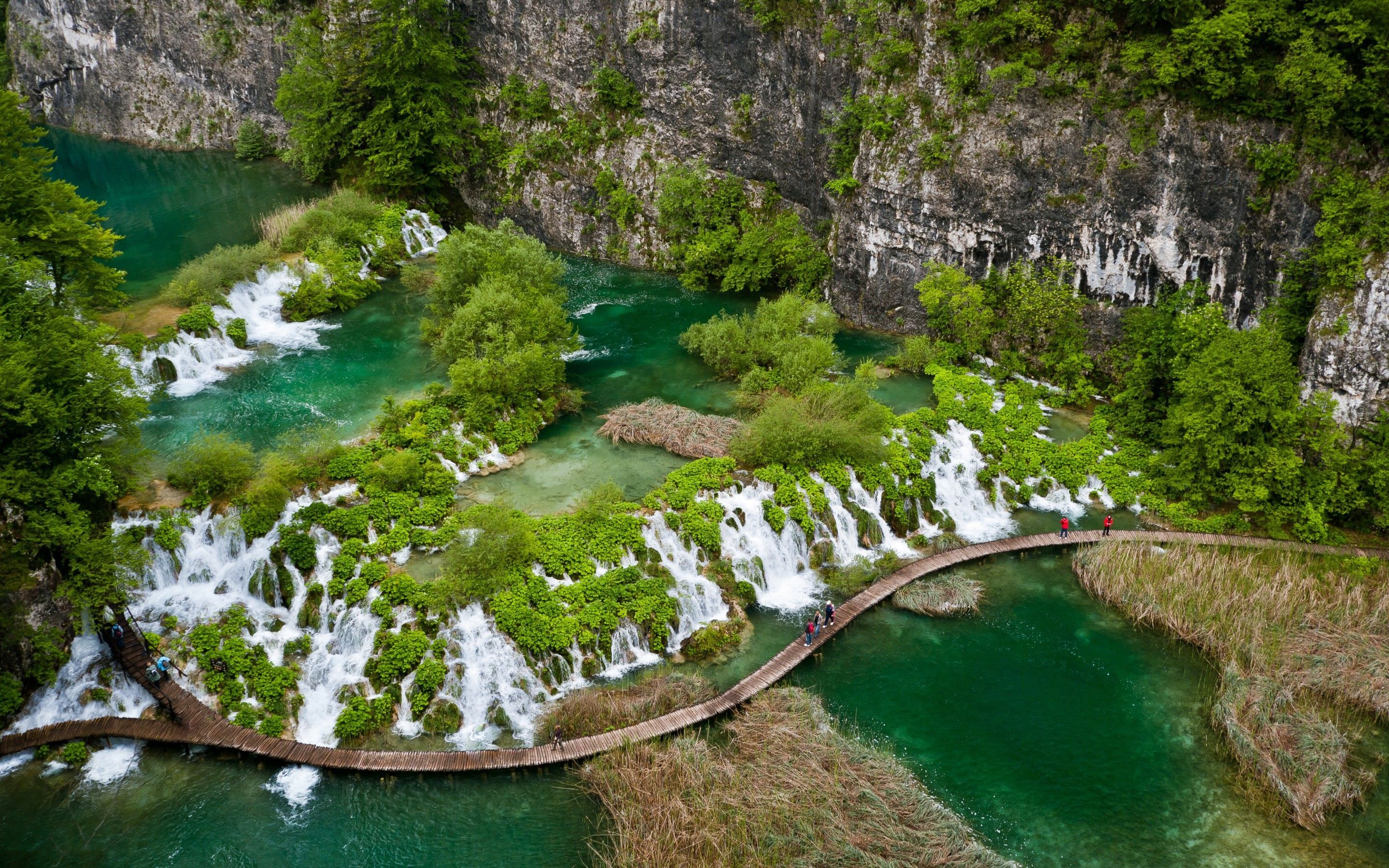 Plitvice Lakes National Park, Travels, Croatia, 4K wallpaper, 2880x1800 HD Desktop