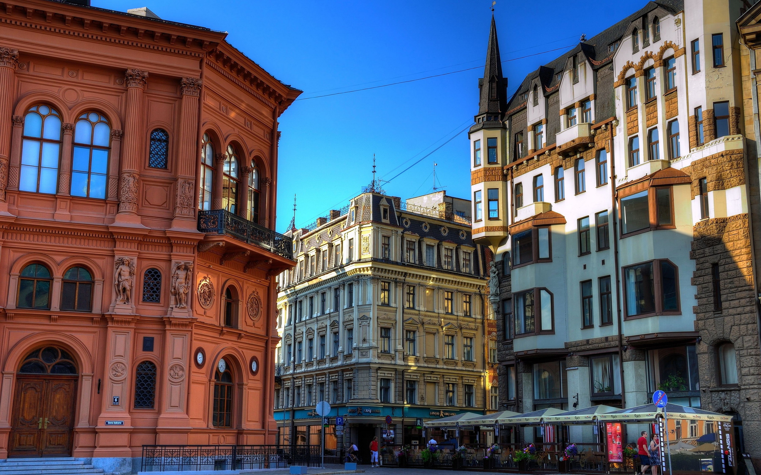 Riga (Latvia), HD wallpapers, Fascinating architecture, Urban scenes, 2560x1600 HD Desktop