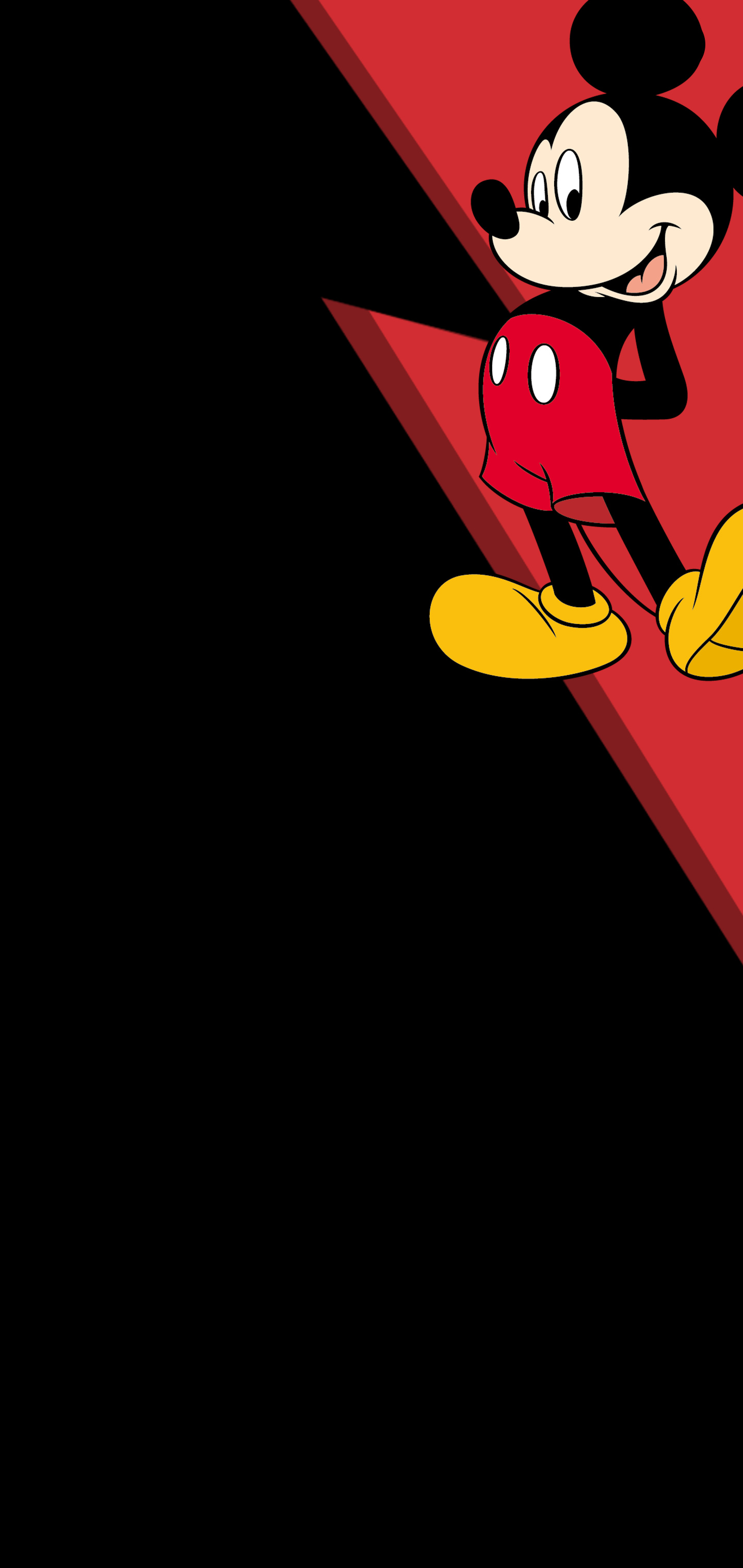 Mickey Mouse in AMOLED, Rich colors, Satisfying wallpapers, 1440x3040 HD Phone