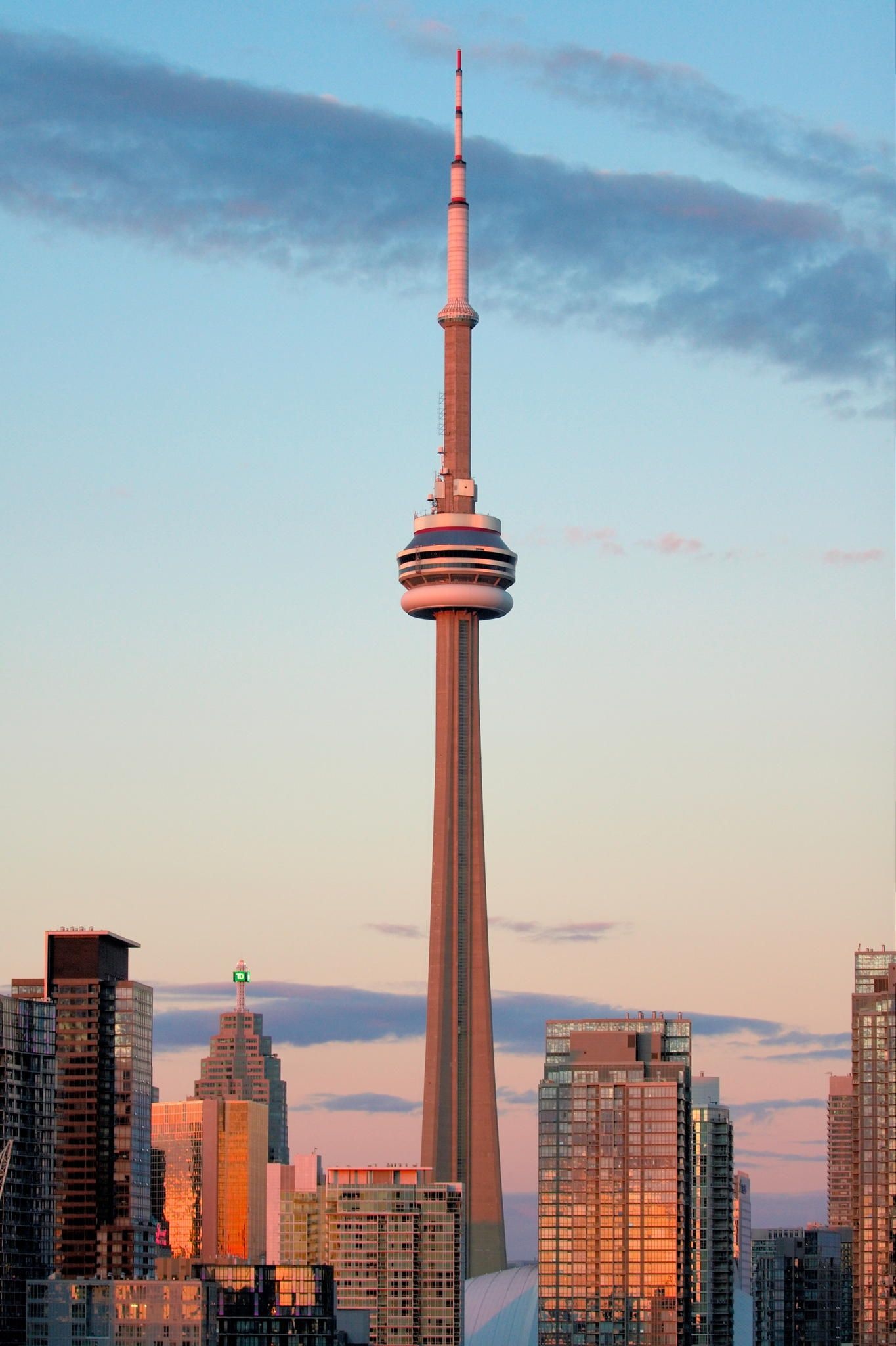 Toronto Skyline, Travels, Yani Ioannou, Sunset view, 1370x2050 HD Handy