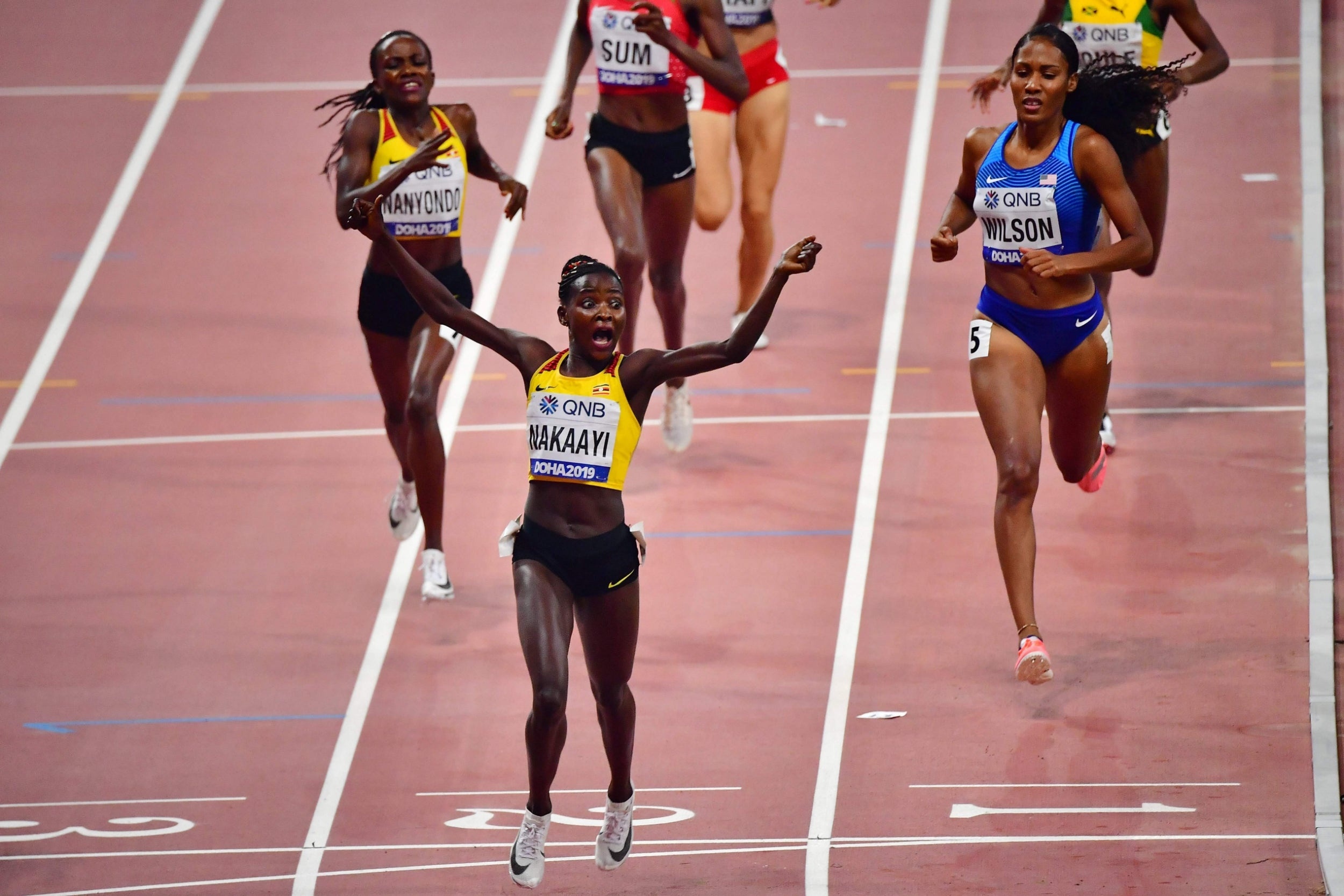 Halimah Nakaayi, World Athletics Championships 2019, Salazar controversy, 1500m gold, 2500x1670 HD Desktop