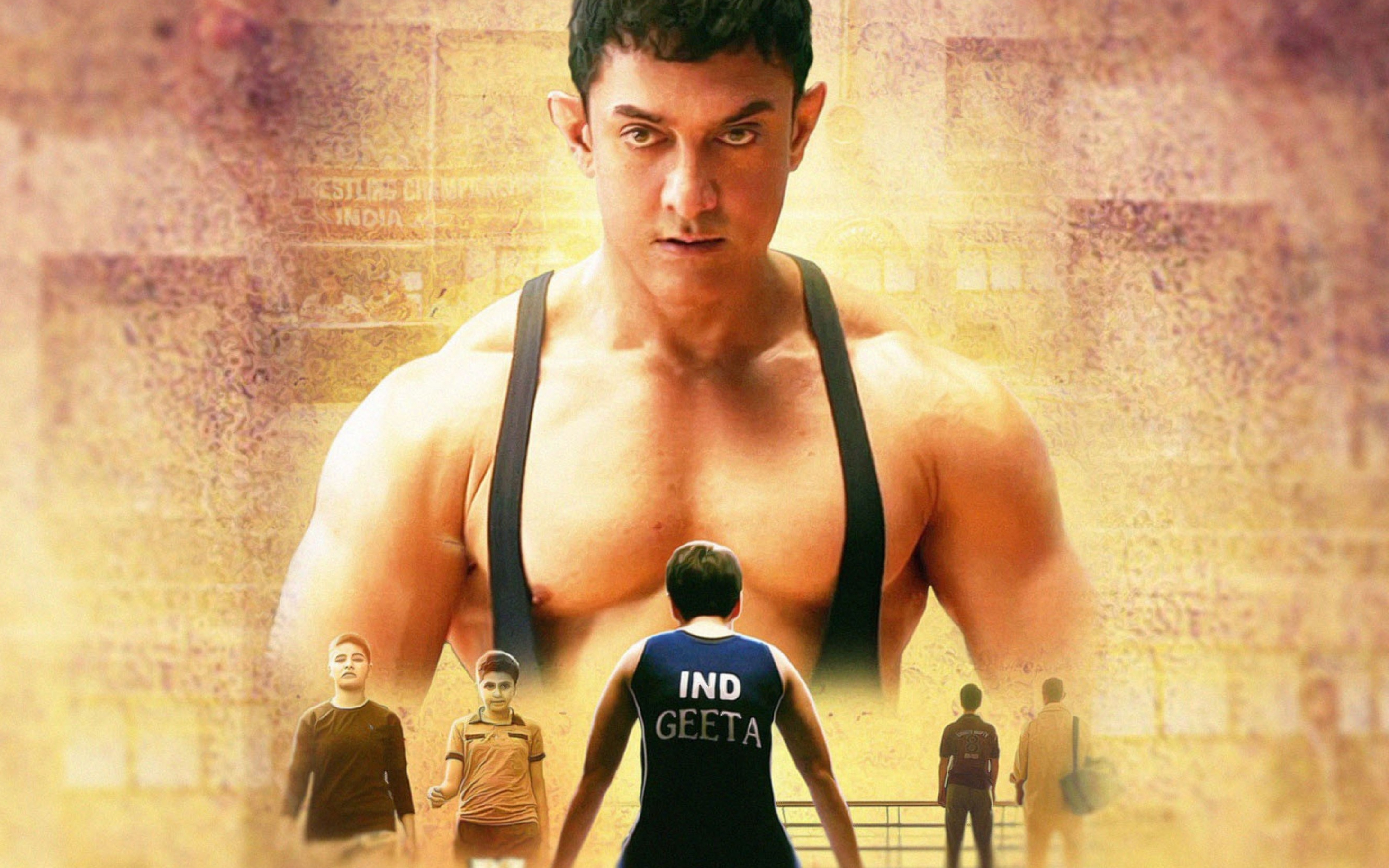 Dangal movie, Aamir Khan's masterpiece, Inspirational storytelling, Emotional triumph, 2940x1840 HD Desktop