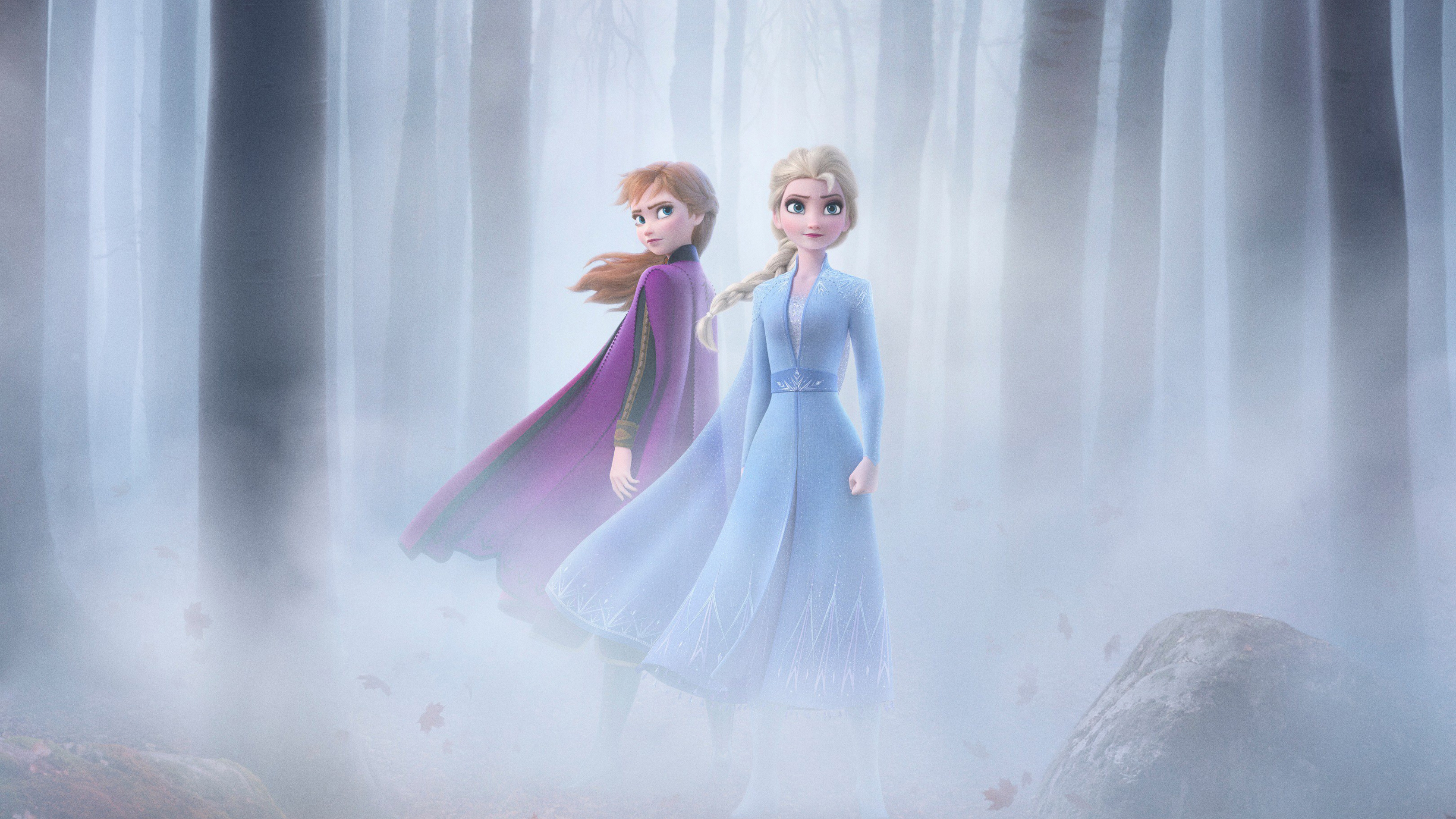 Elsa, Frozen, Animation, 4k HD movies, 3380x1900 HD Desktop