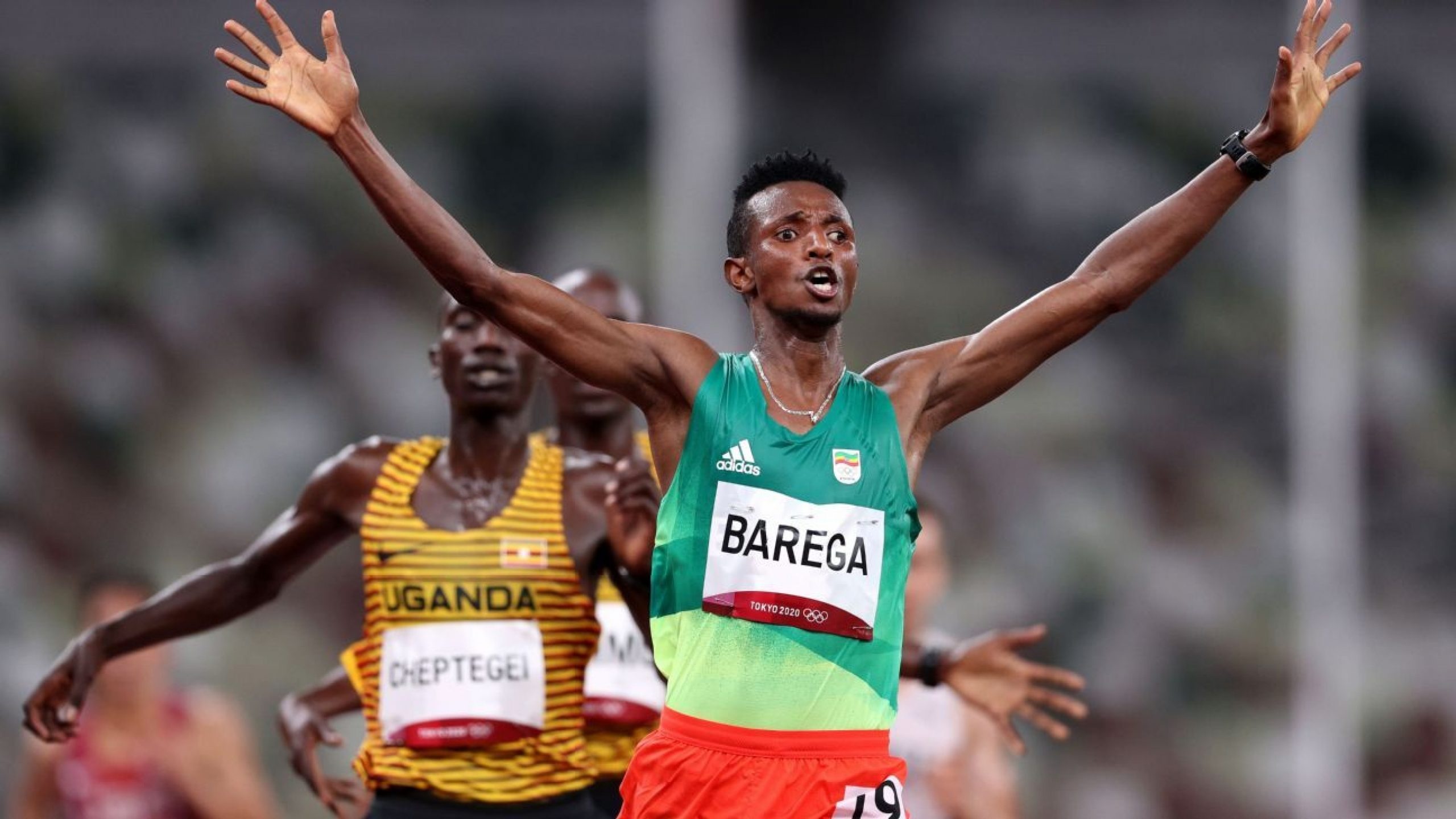 Selemon Barega, African podium, 10, 000m champion, Track and field news, 2560x1440 HD Desktop