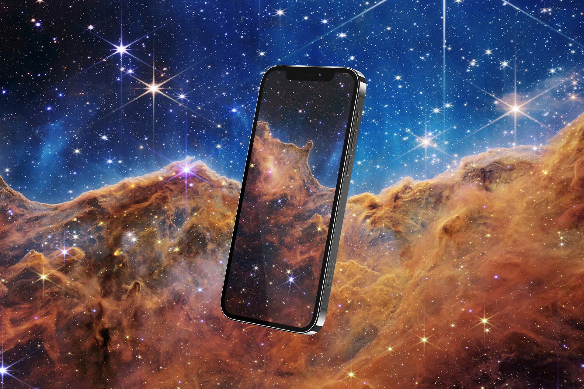 Cosmic Cliffs, Carina Nebula, NASA iPhone wallpapers, 1920x1280 HD Desktop