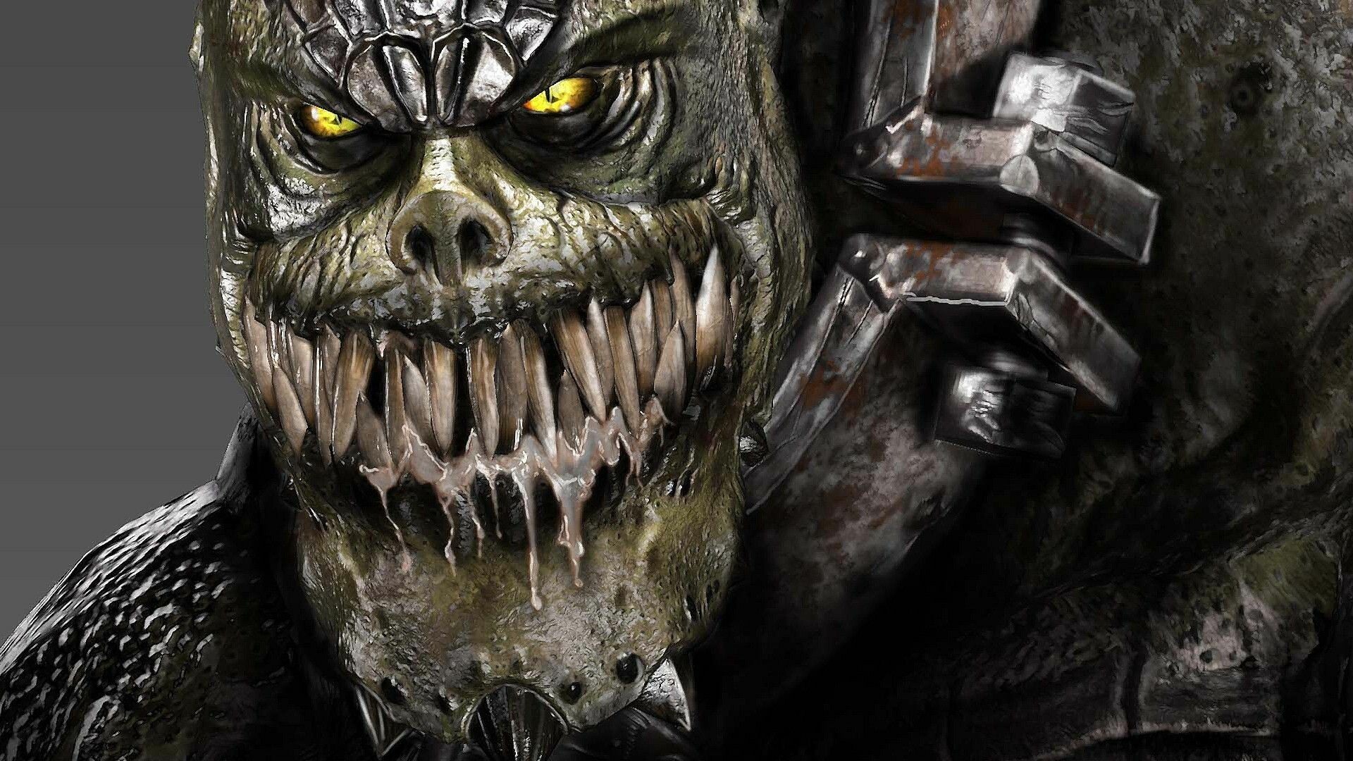 Killer Croc: Supervillain, Created by writer Gerry Conway and artist Gene Colan. 1920x1080 Full HD Background.