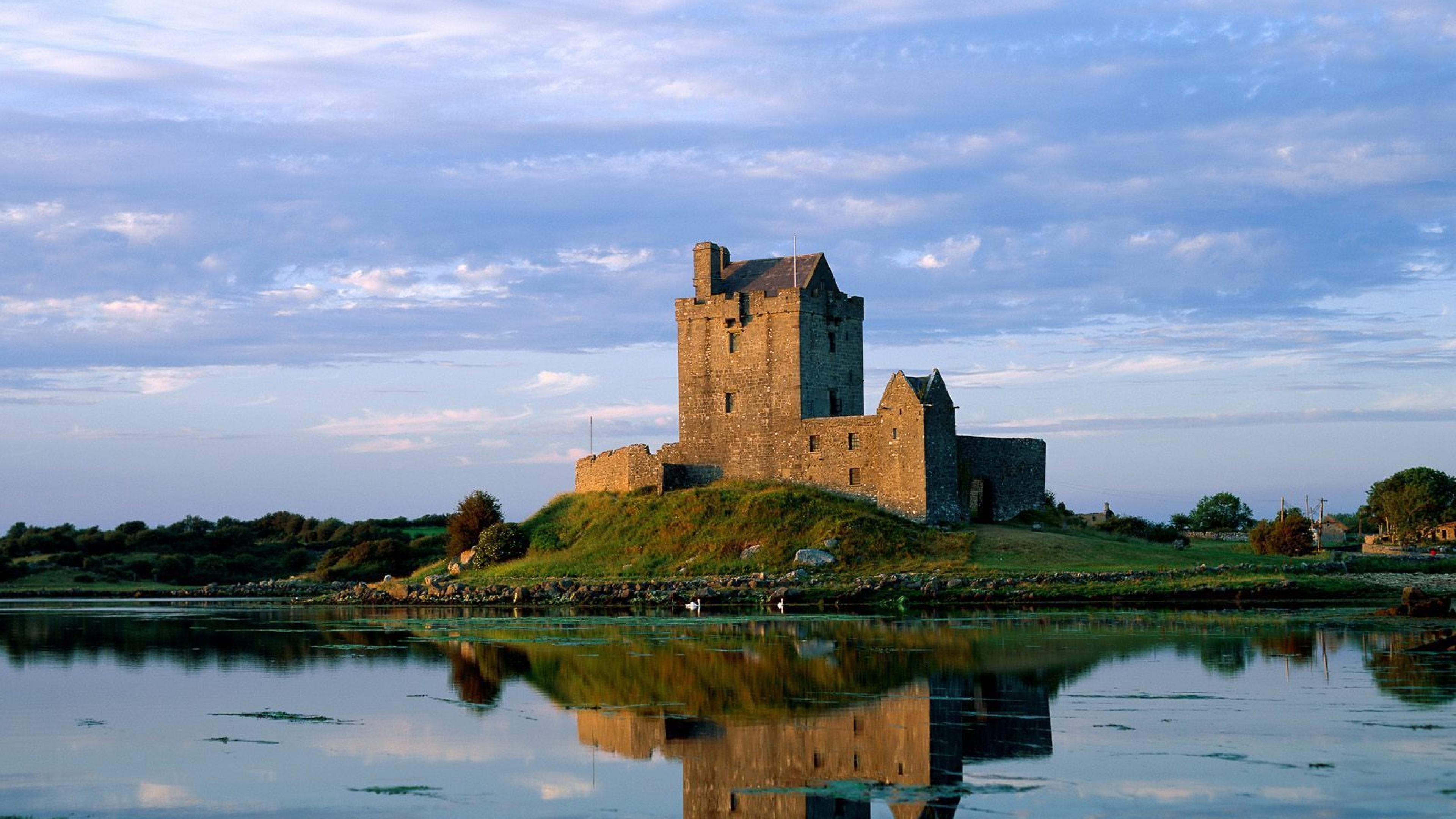 Dunguaire Castle, Irish Castle Wallpaper, 3840x2160 4K Desktop