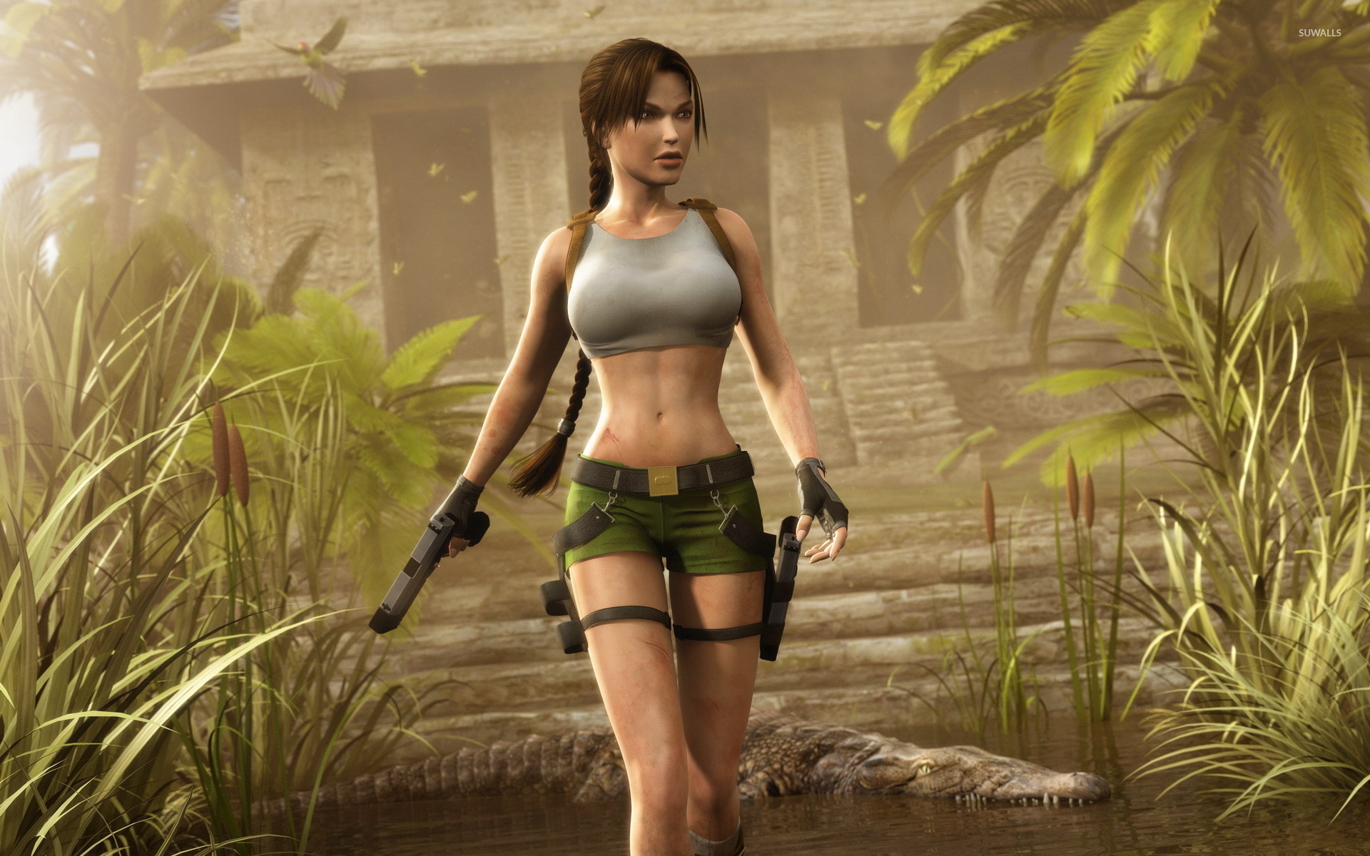 Tomb Raider: Underworld, Exquisite Lara Croft wallpaper, Game artwork, Stunning visuals, 1920x1200 HD Desktop