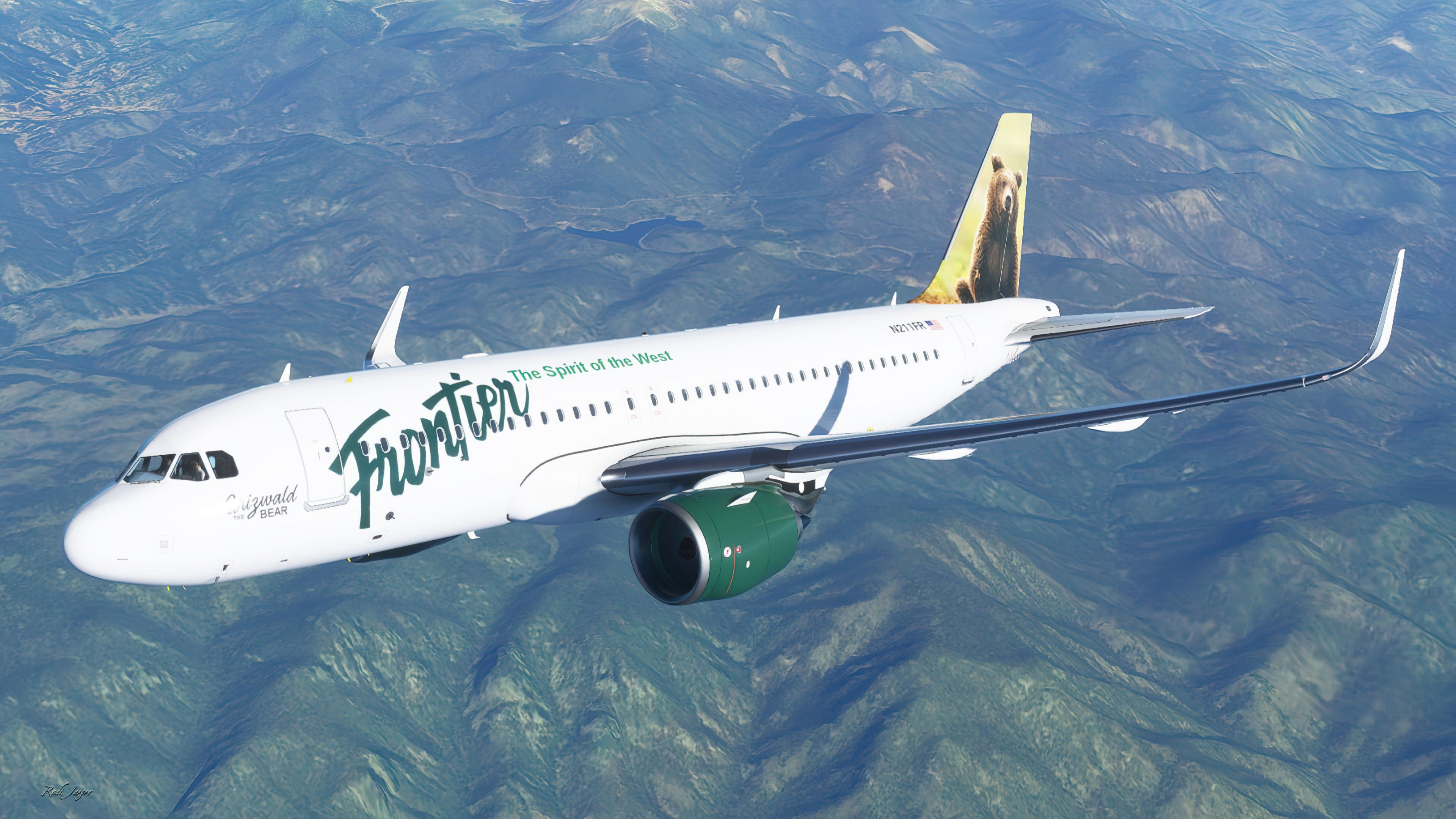 A320neo images, Frontier Airlines, A320neo, Free, 3840x2160 4K Desktop