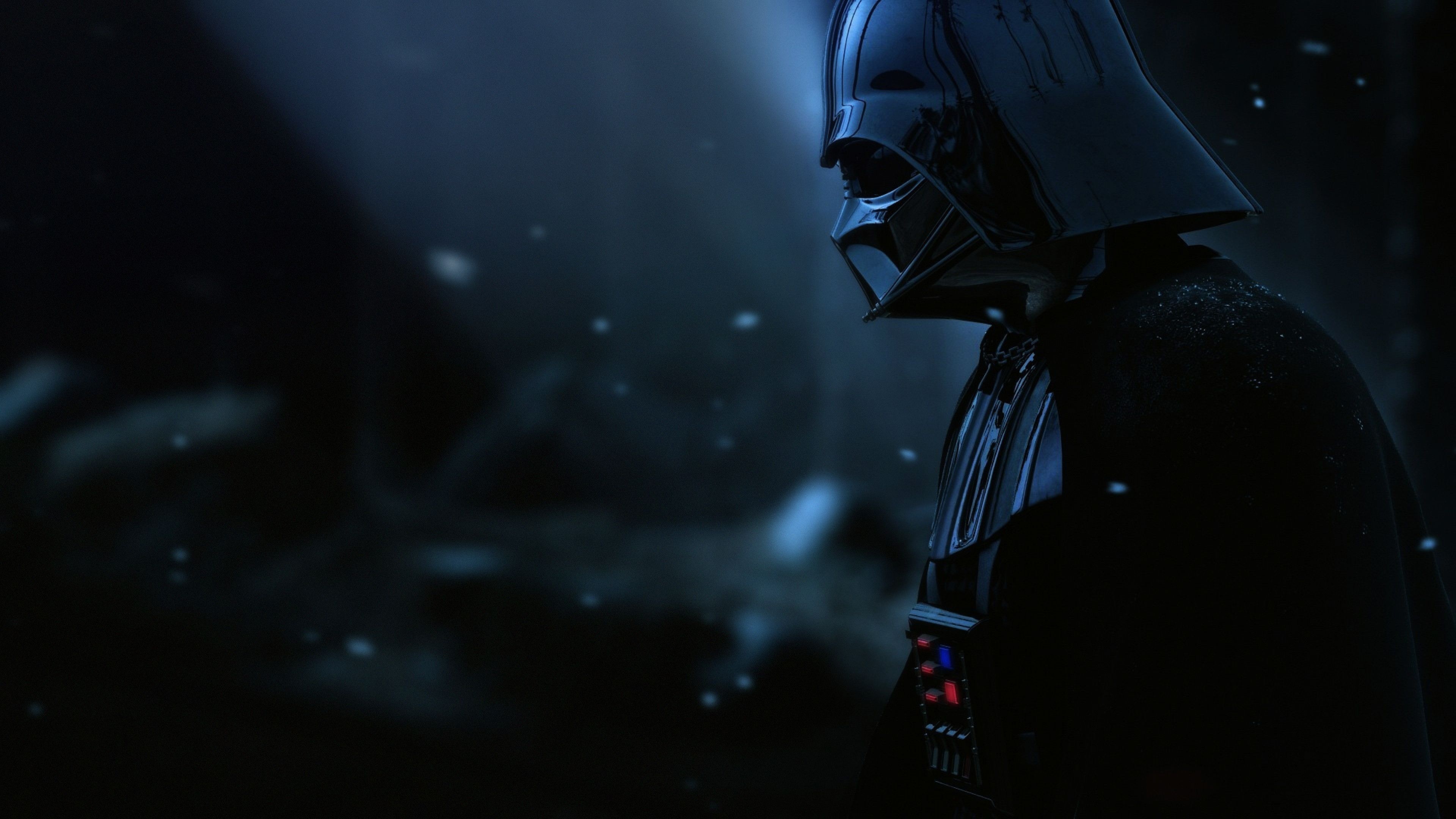 Darth Vader: One of the main protagonists in the Star Wars prequel trilogy. 3840x2160 4K Background.