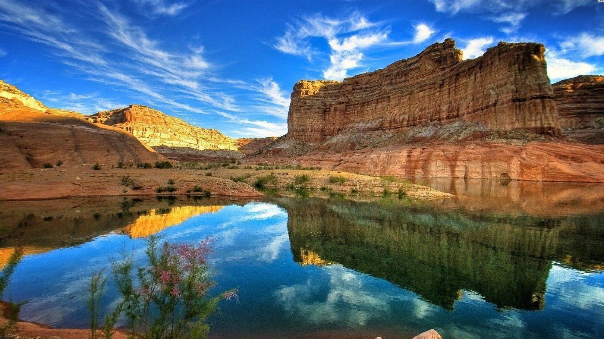 Colorado River, Grand Canyon wallpapers, Widescreen HD, National Geographic, 1920x1080 Full HD Desktop