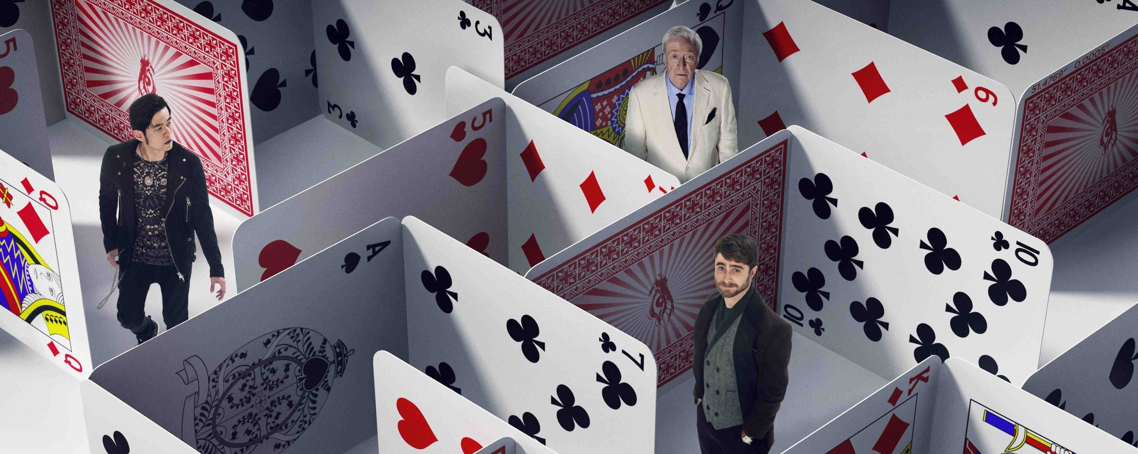 Now You See Me 2 wallpaper, Ethan Cunningham's post, Fan-made artwork, Captivating visuals, 3840x1540 Dual Screen Desktop