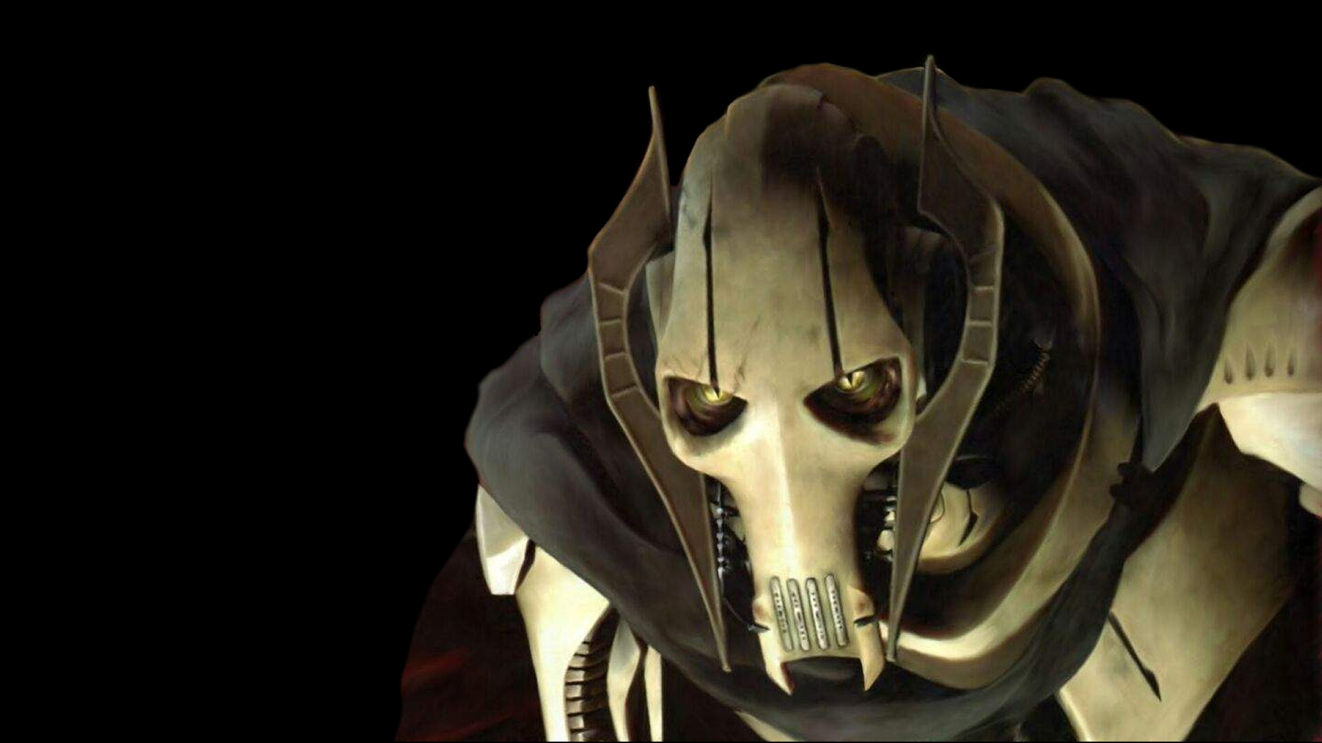 General Grievous: The body as a weapon, Lightning quick strikes and devastating blows, Quick to run from a fight. 1920x1080 Full HD Background.