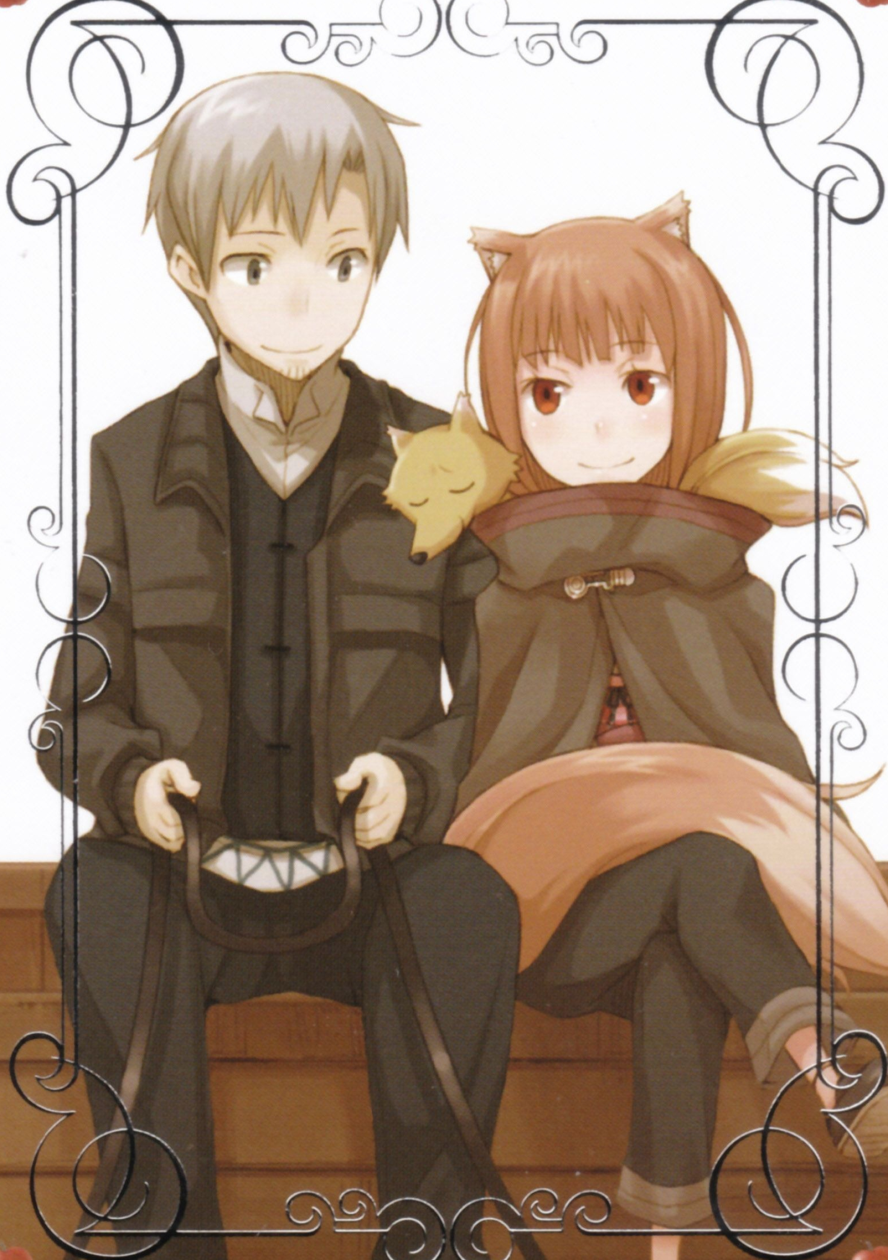 Spice and Wolf (Anime): Doing business in Pasloe, Dreaming about own store. 1730x2460 HD Background.