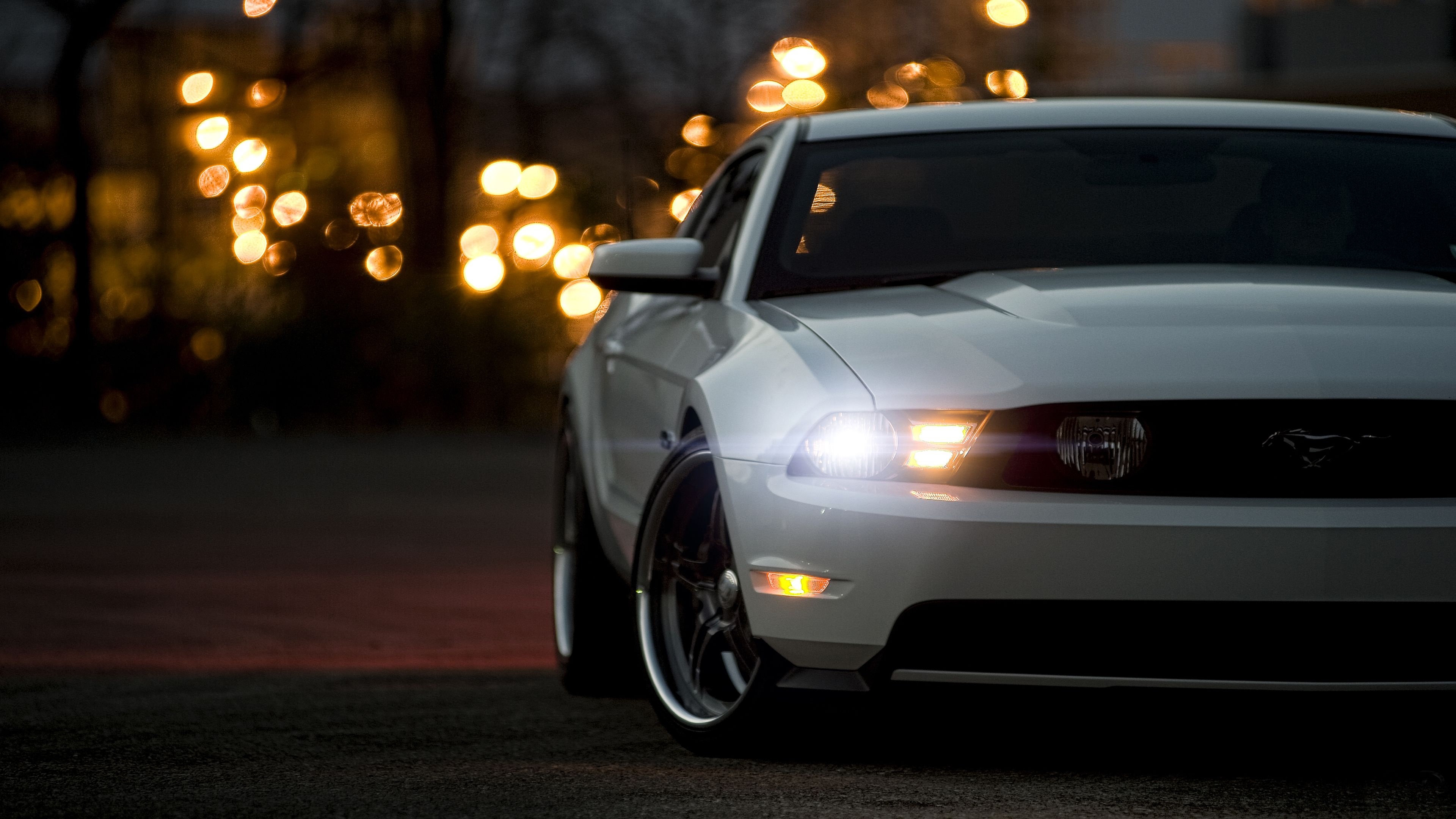 Ford Mustang: Shelby GT500 Ultra, 760-hp supercharged V-8, Coupe. 3840x2160 4K Background.