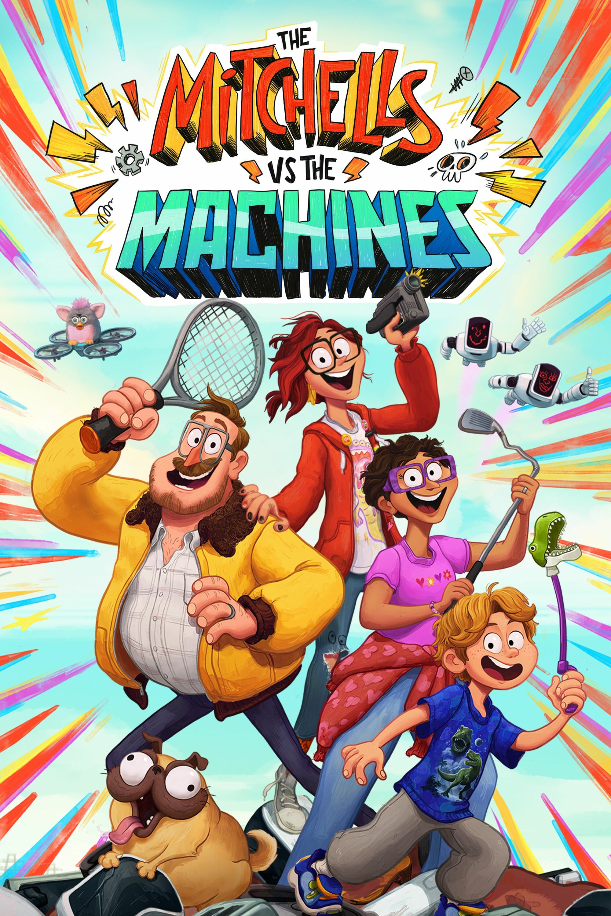 The Mitchells vs. the Machines: The film follows the dysfunctional Mitchell family. 2000x3000 HD Wallpaper.